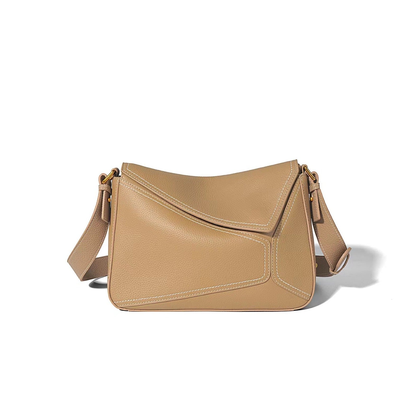 First Layer Cowhide Lucia Una Shoulder/Crossbody Bag