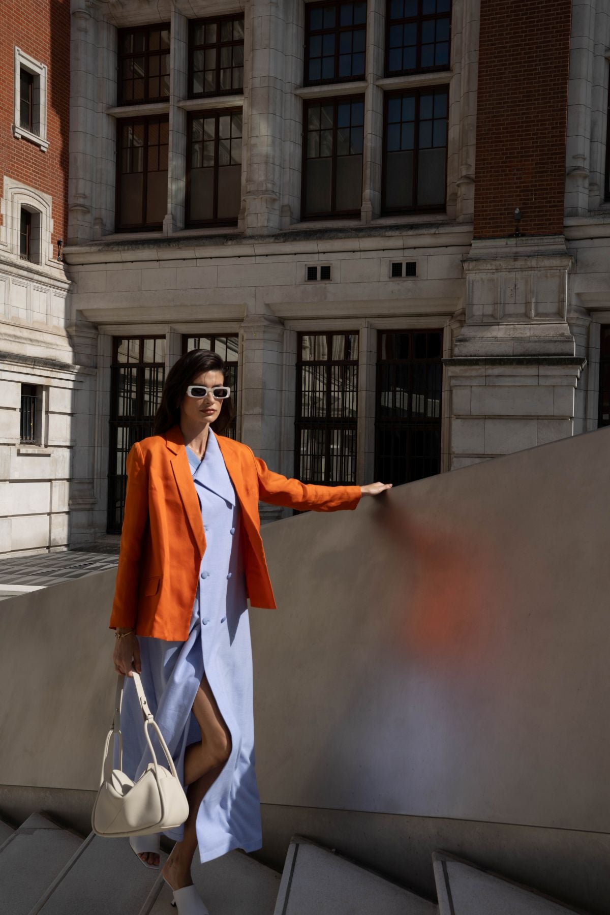 Carnaby Shoulder - Creamy White