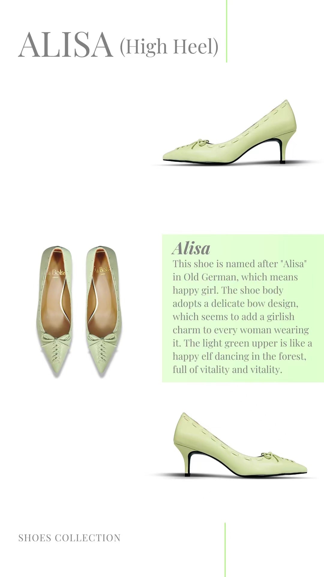Lamb Leather Alisa High heels