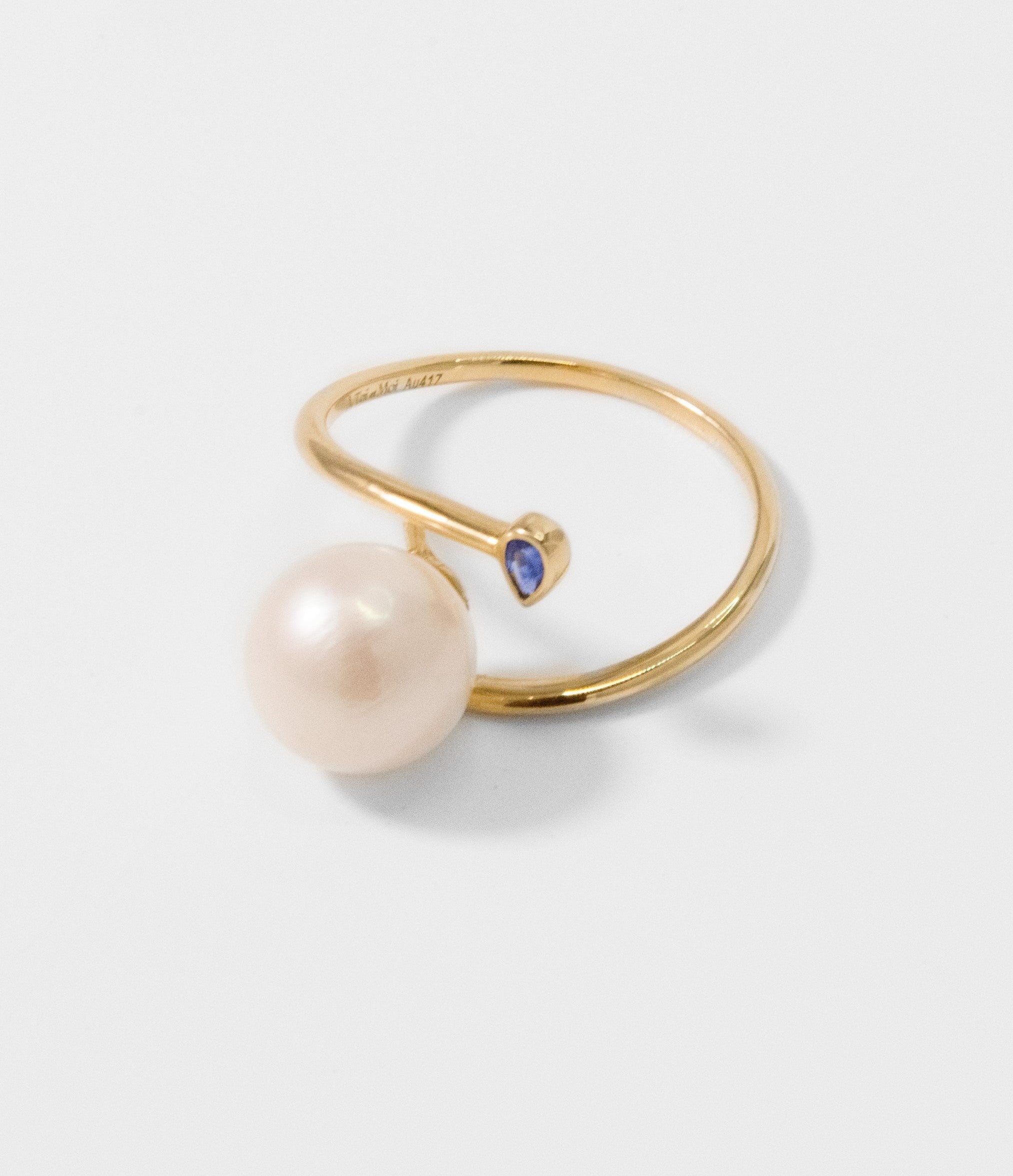 Toi et Moi Ring - Blue Sapphire and Diamond