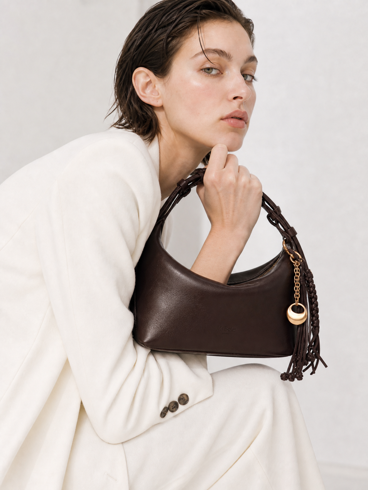 Camilla Half Moon - Mocha