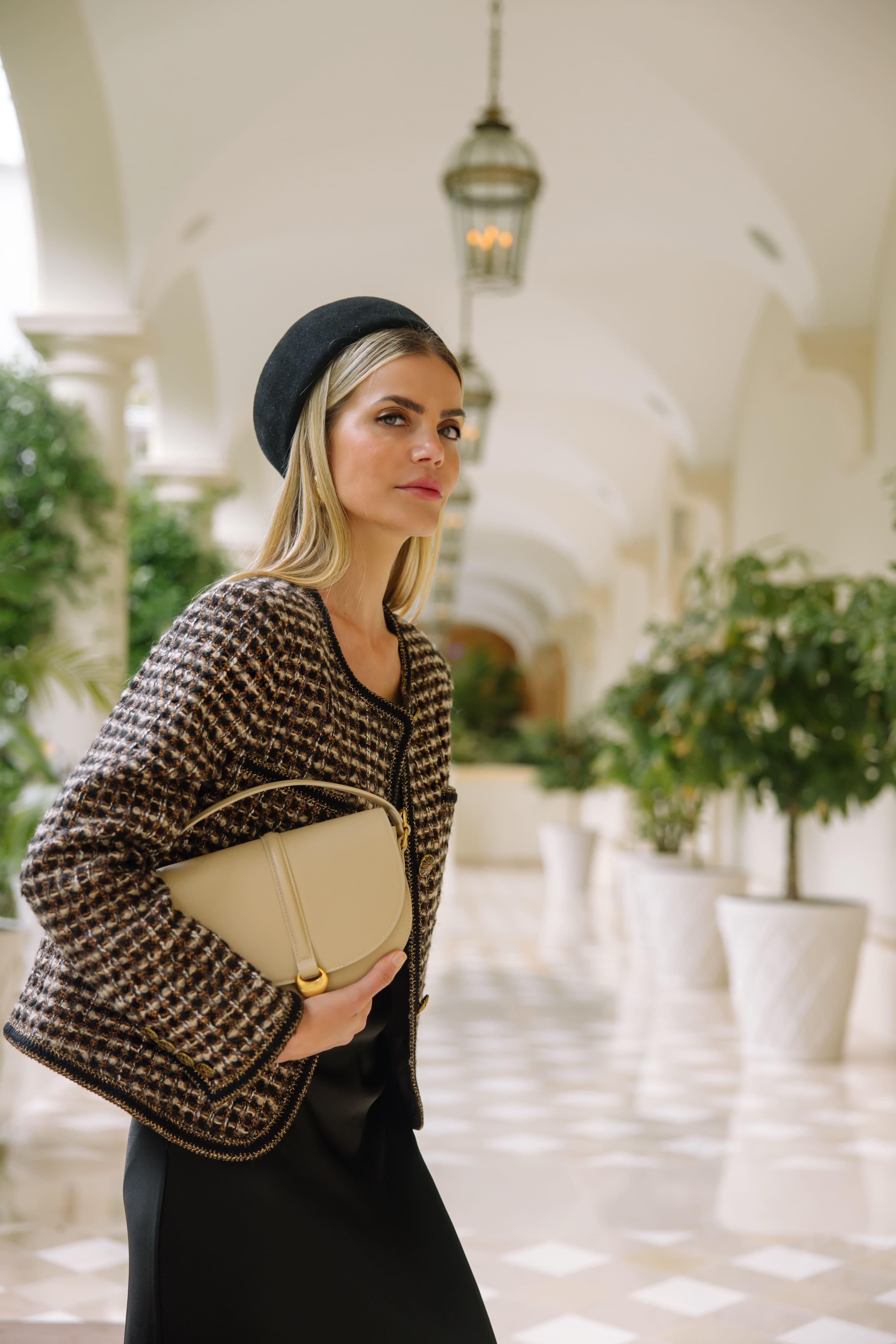 Monaco Crossbody - Apricot