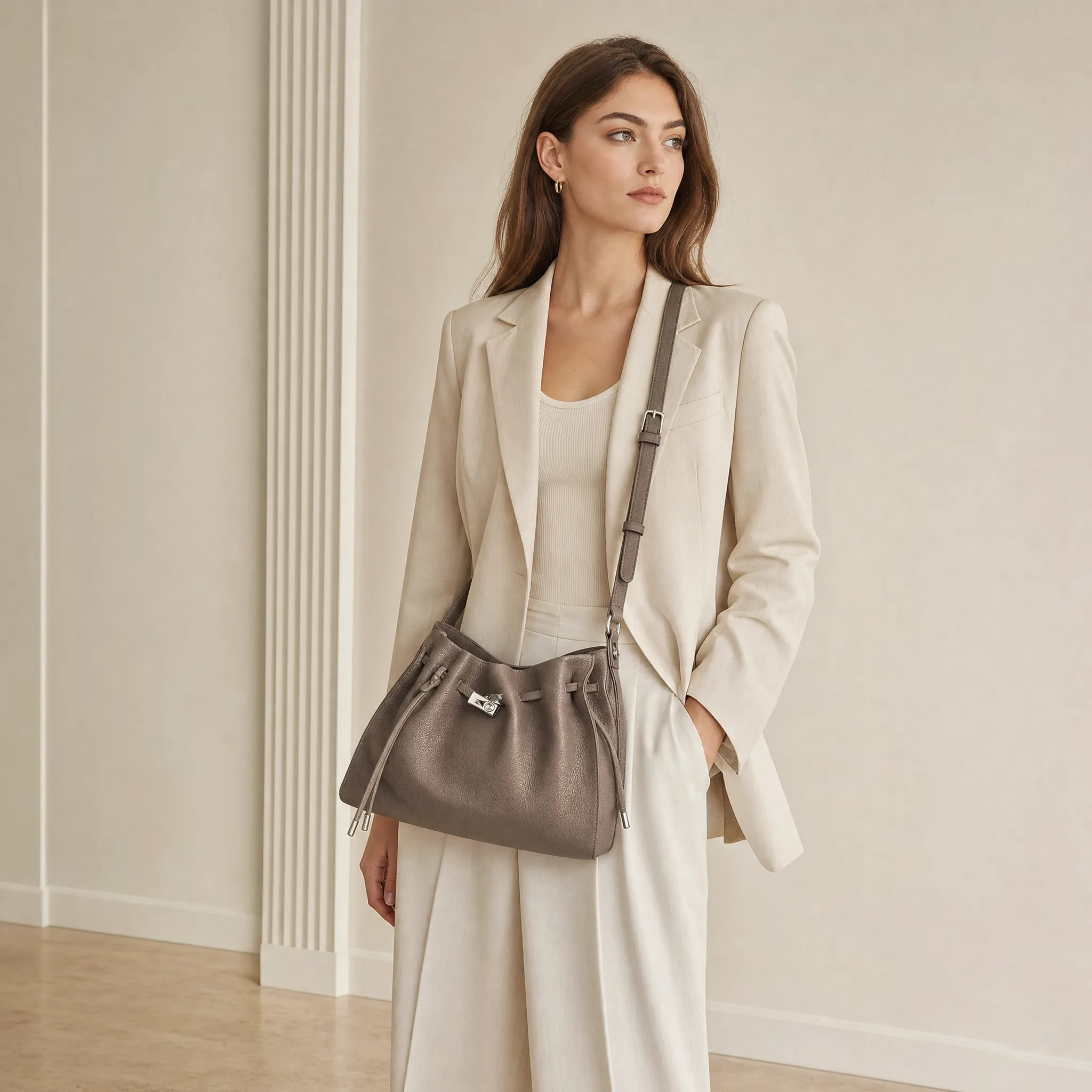 Grace Shoulder-Dark Grey