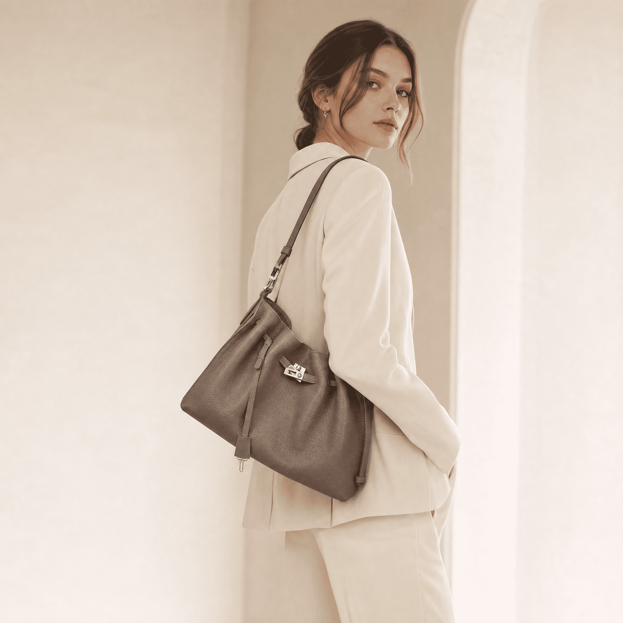 Grace Shoulder-Blue