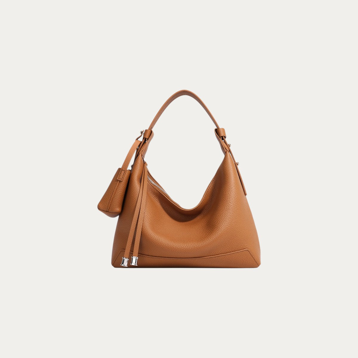 Halfmoon Tote/Shoulder - Brown