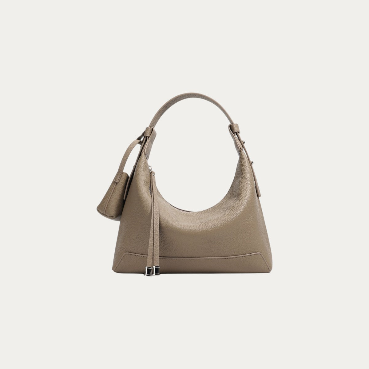 Halfmoon Tote/Shoulder - Grey