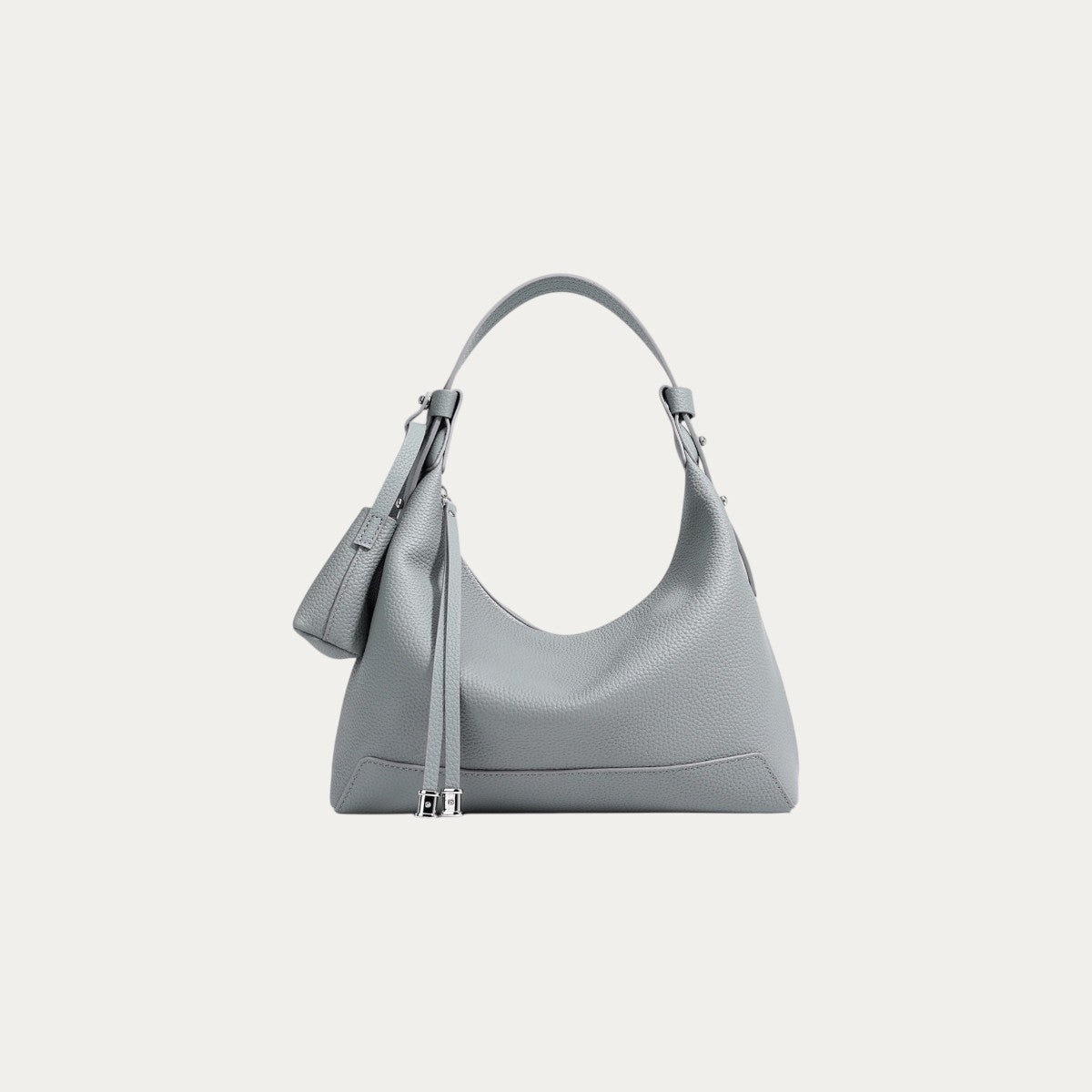 Halfmoon Tote/Shoulder - Stone Grey