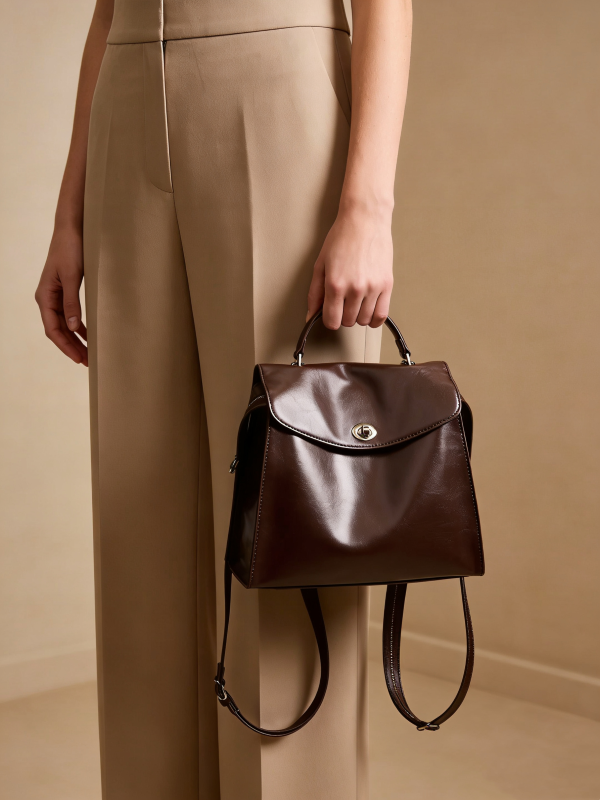 Backpack/Shoulder - Mocha
