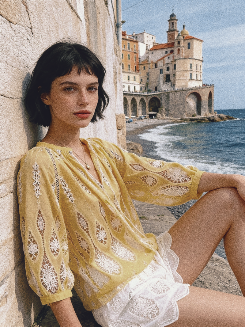 BOHO Embroidery Shirt