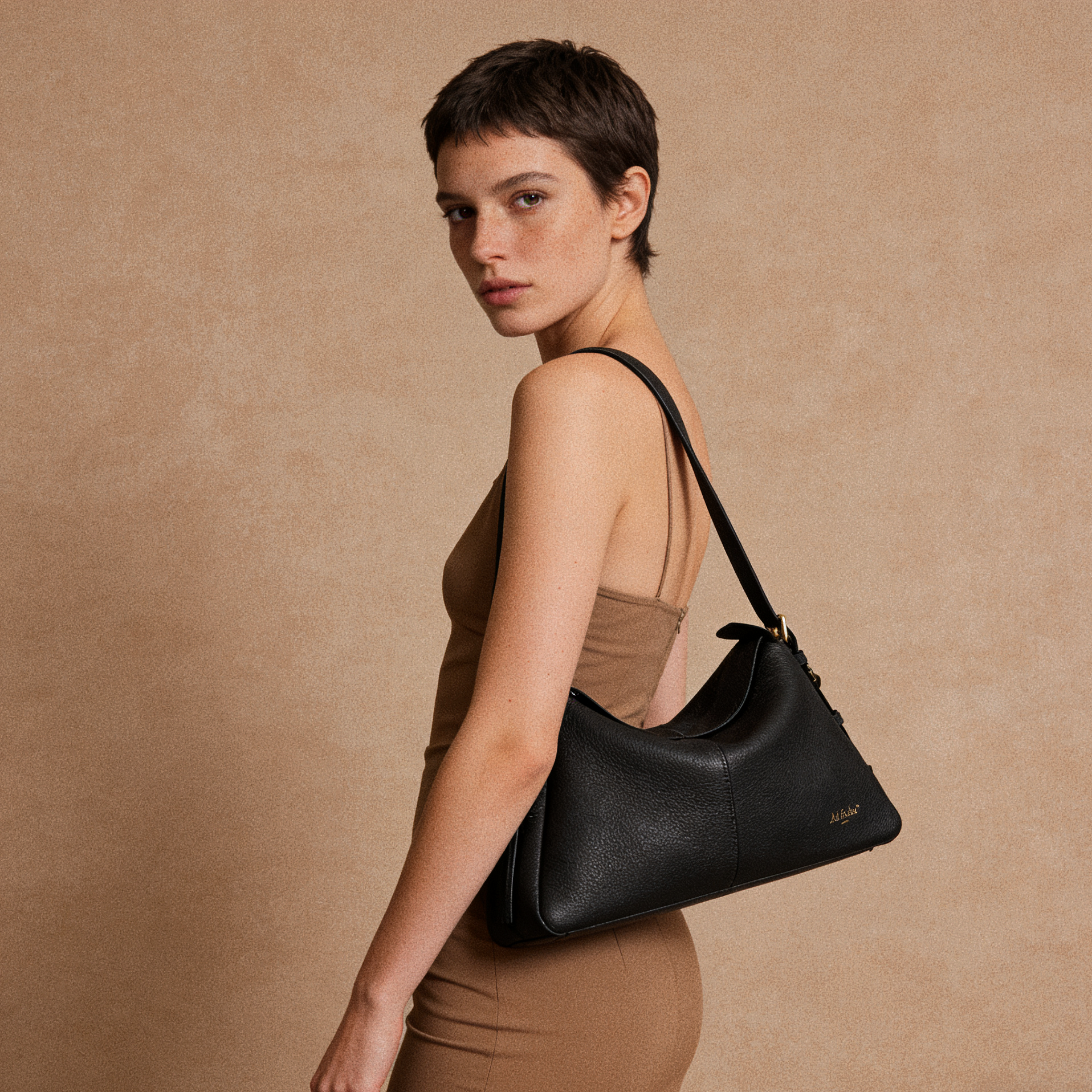 Madolyn Shoulder -Apricot