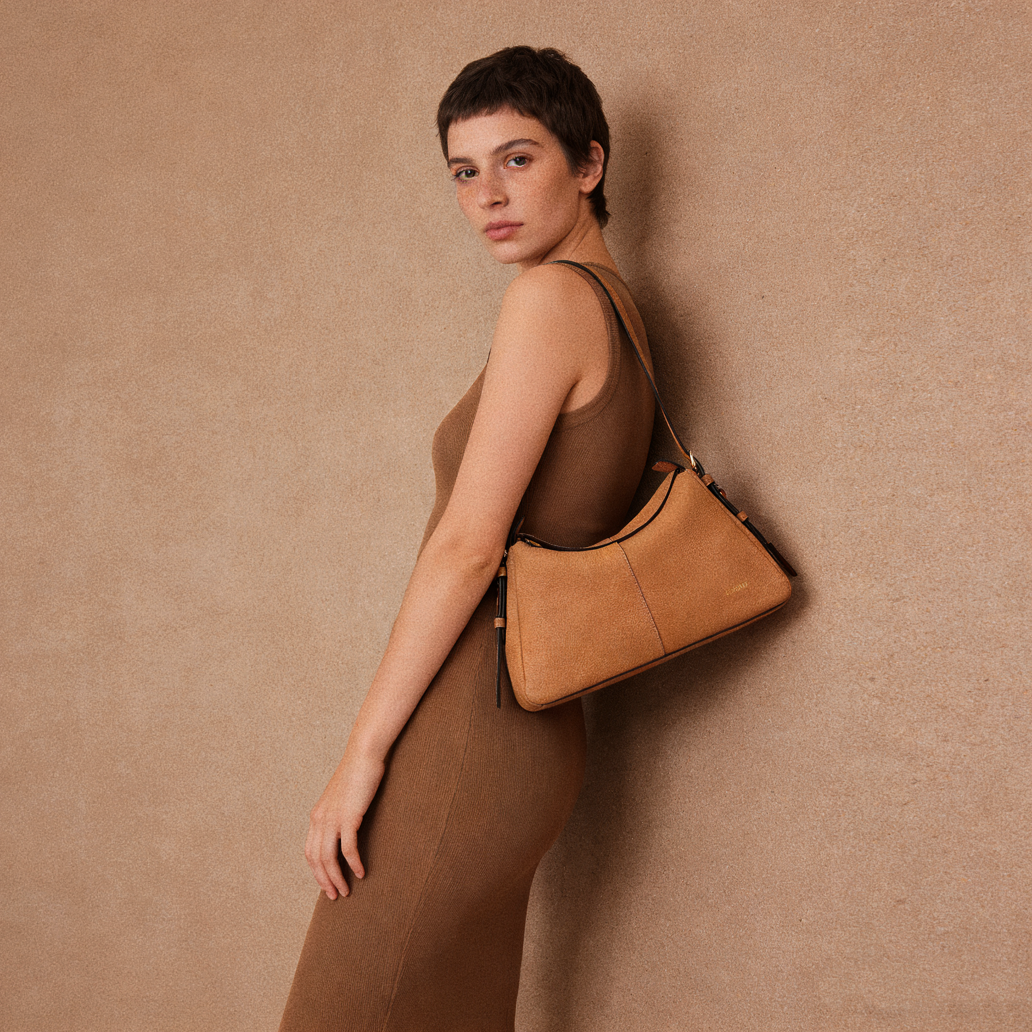 Madolyn Shoulder - Caramel