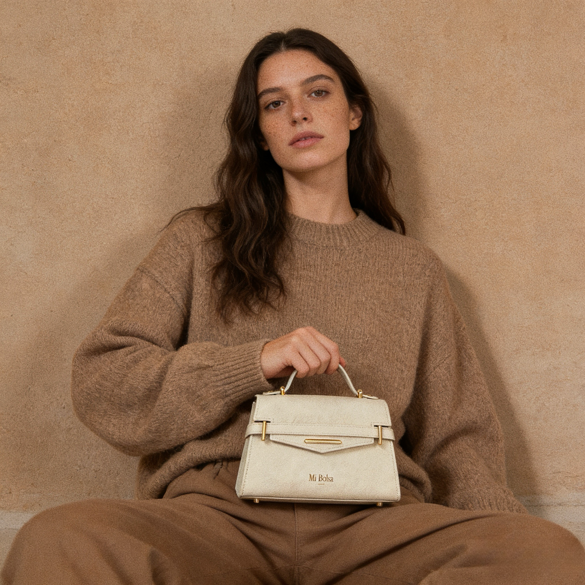 "Mi" Top Handle -Ruby Red