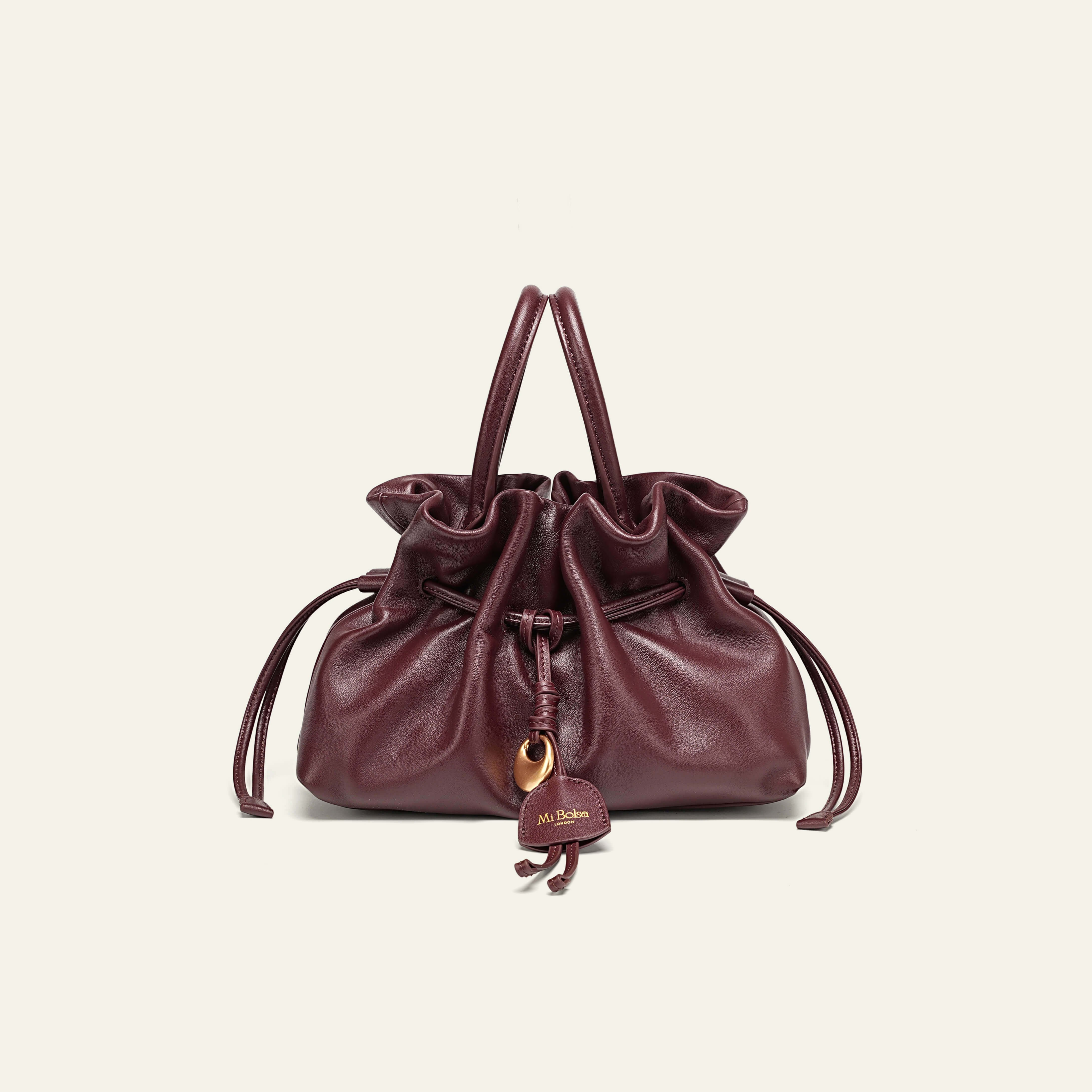 Cloud Top Handle - Burgundy