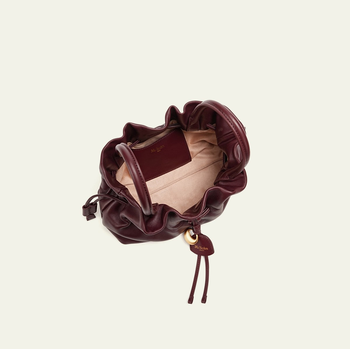 Cloud Top Handle - Burgundy