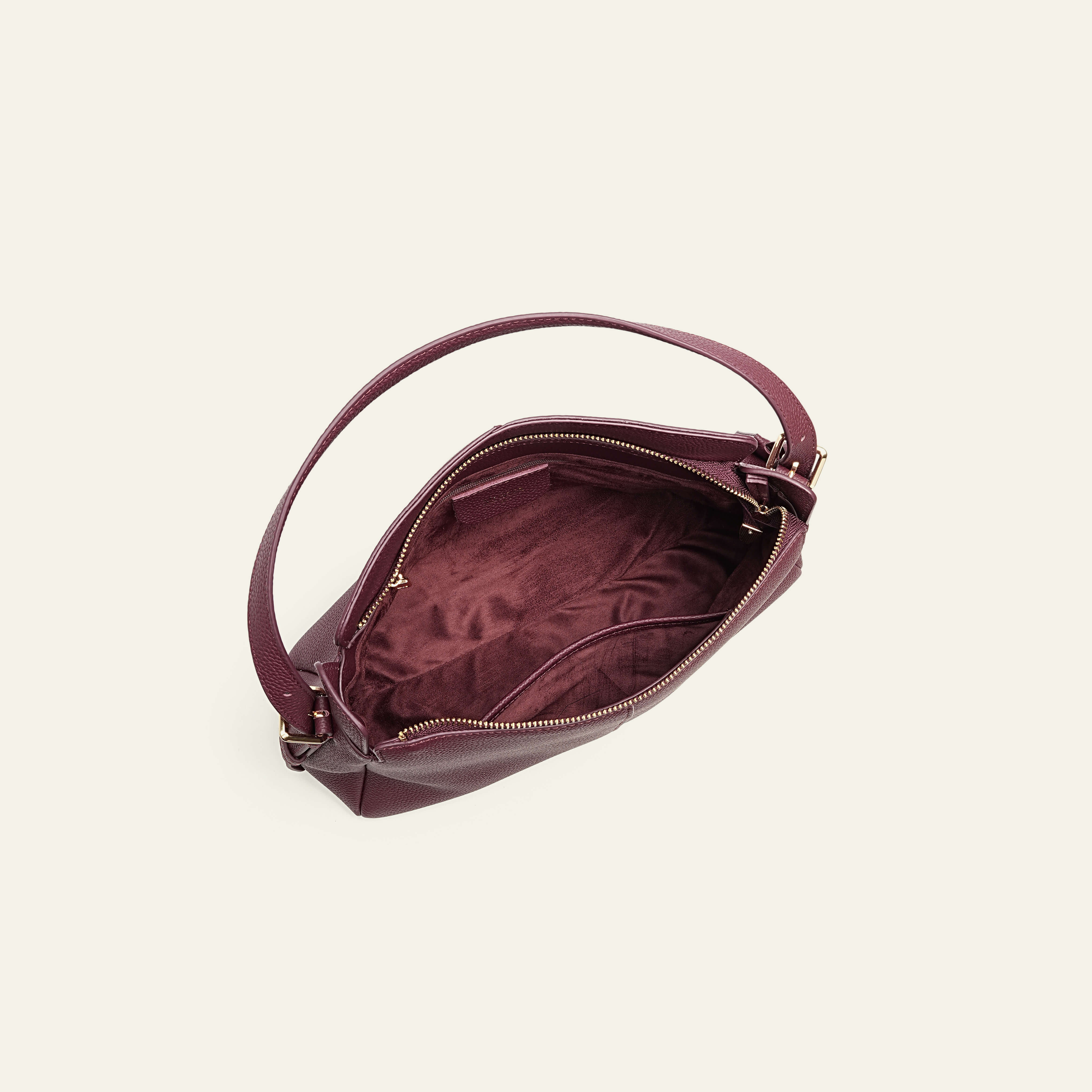 Madolyn Shoulder - Burgundy