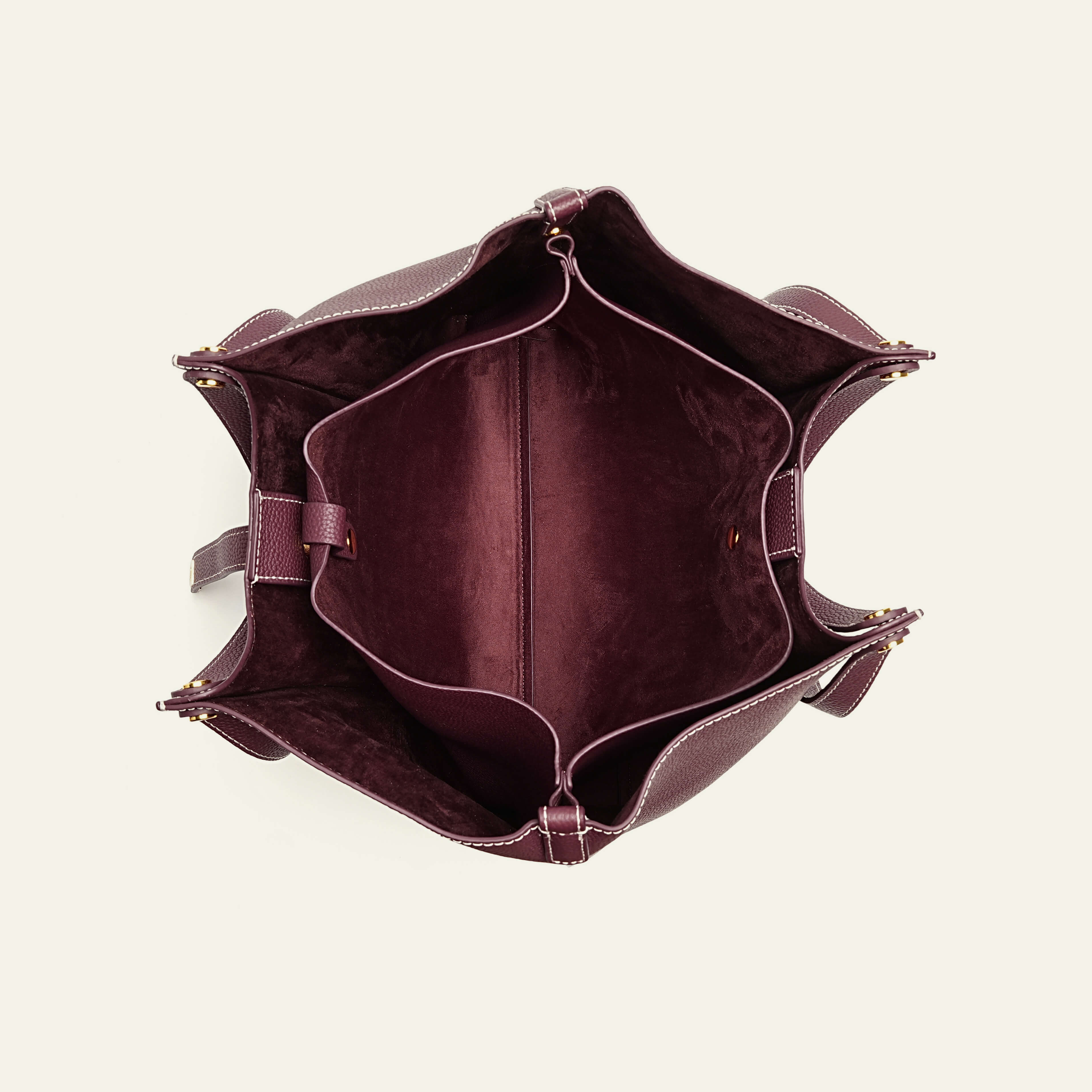 Wharf Tote - Burgundy