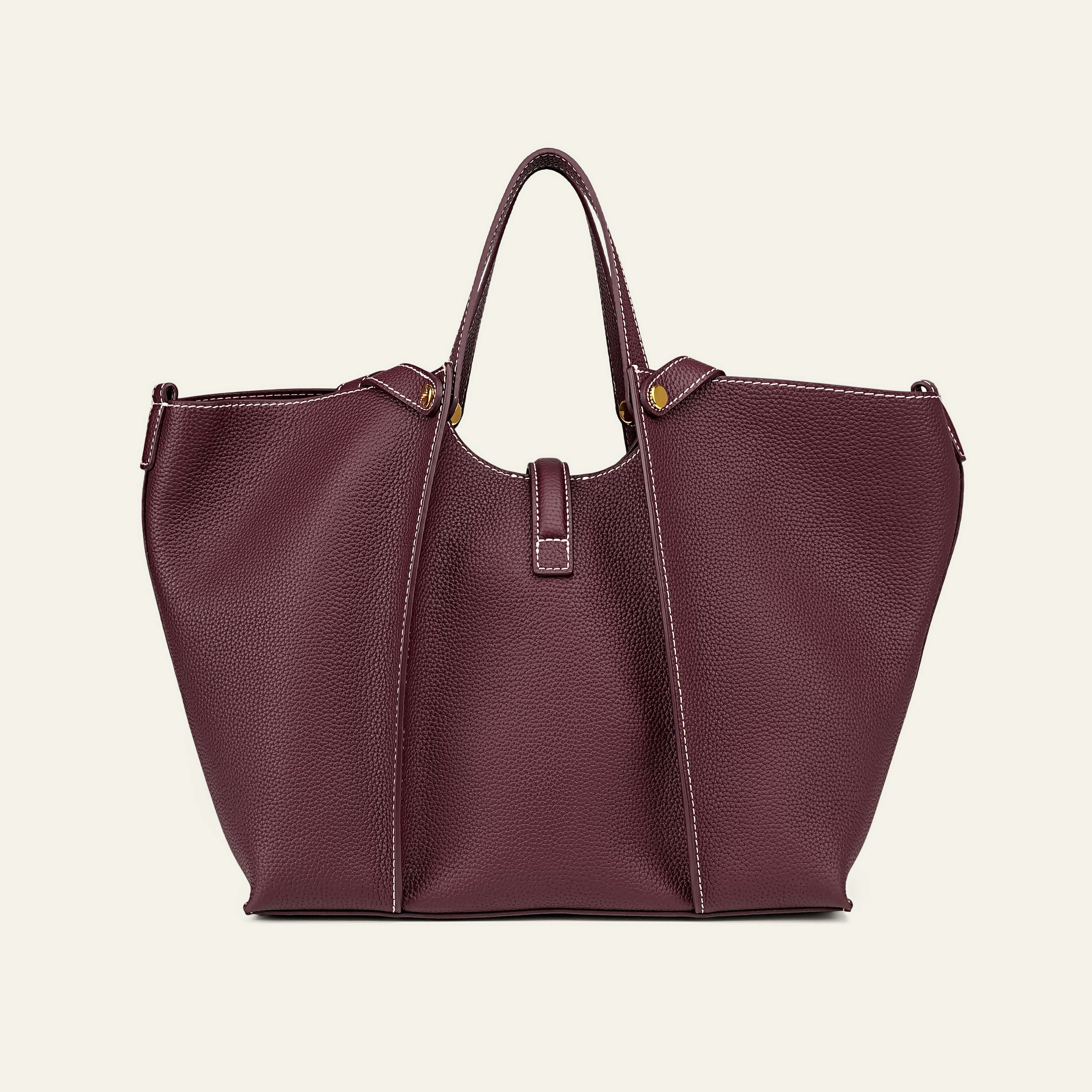 Wharf Tote - Burgundy