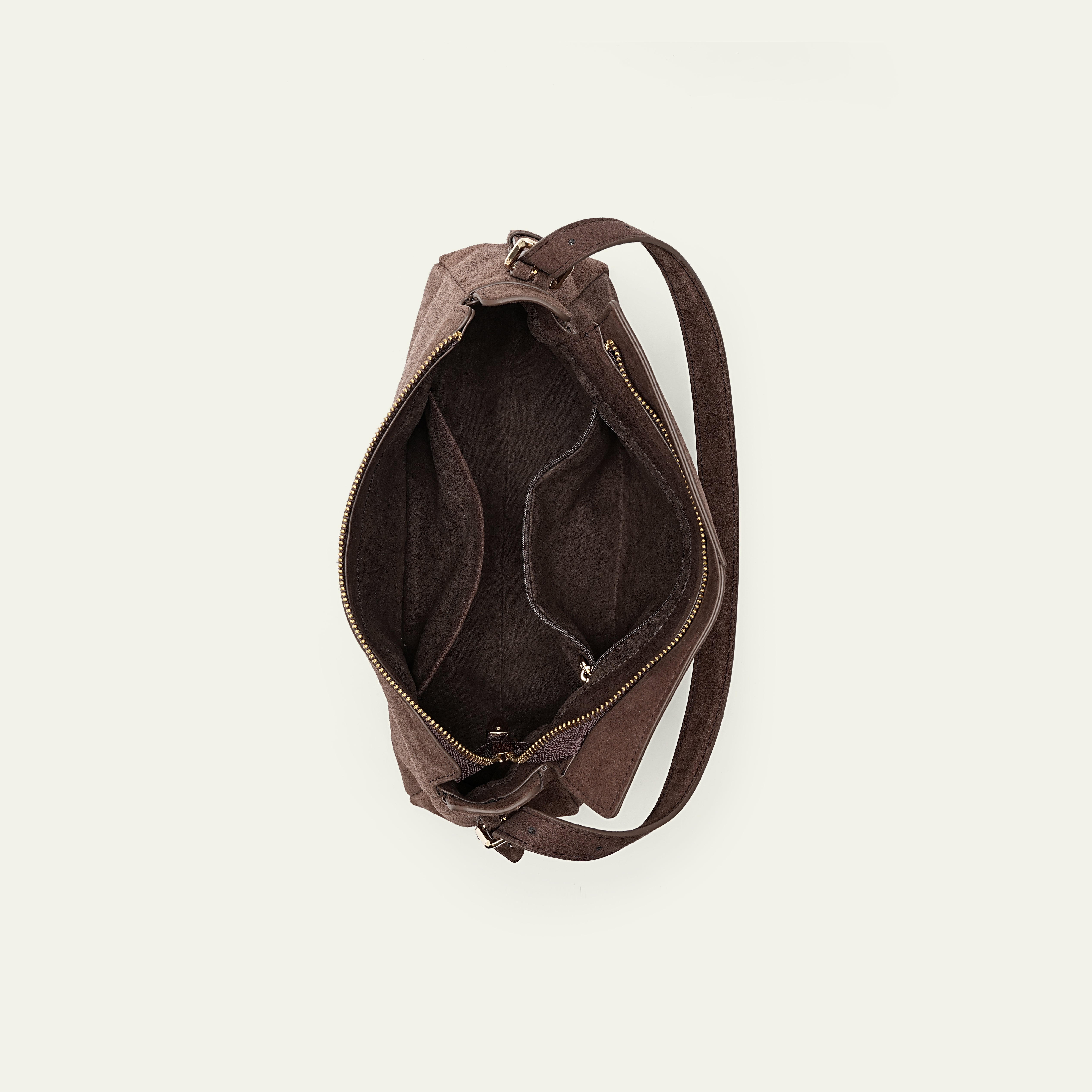 Madolyn Shoulder - Suede Mocha