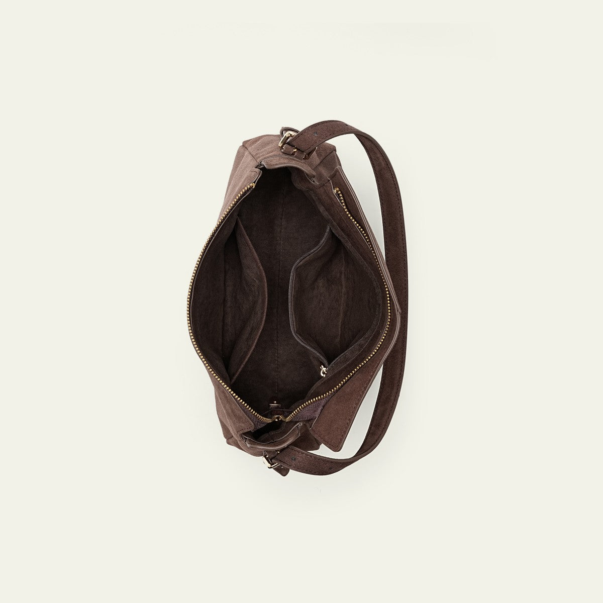 Madolyn Shoulder - Suede Mocha