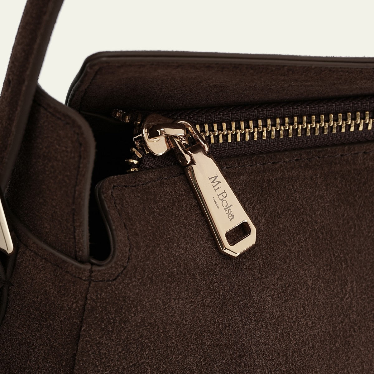 Madolyn Shoulder - Suede Mocha