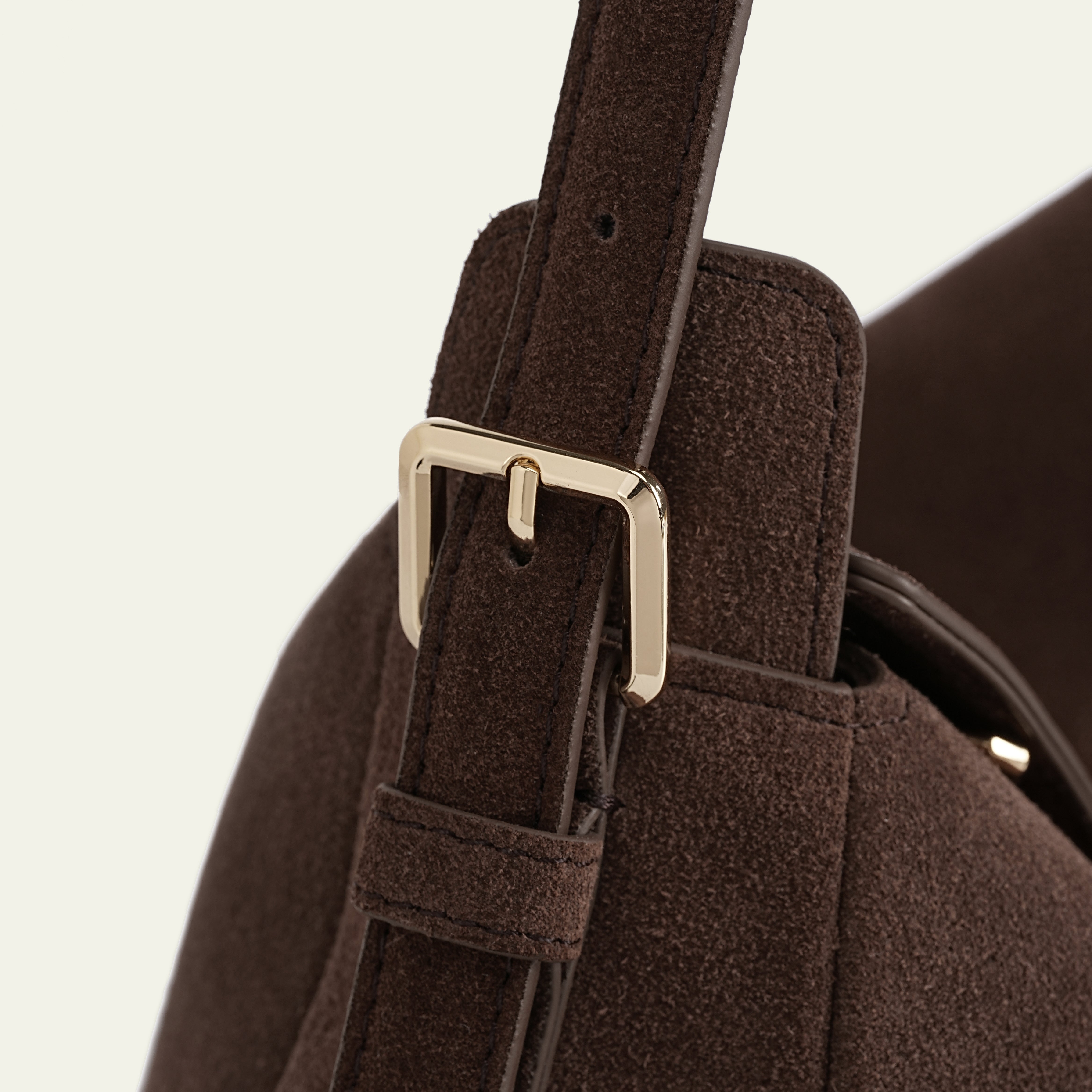 Madolyn Shoulder - Suede Mocha