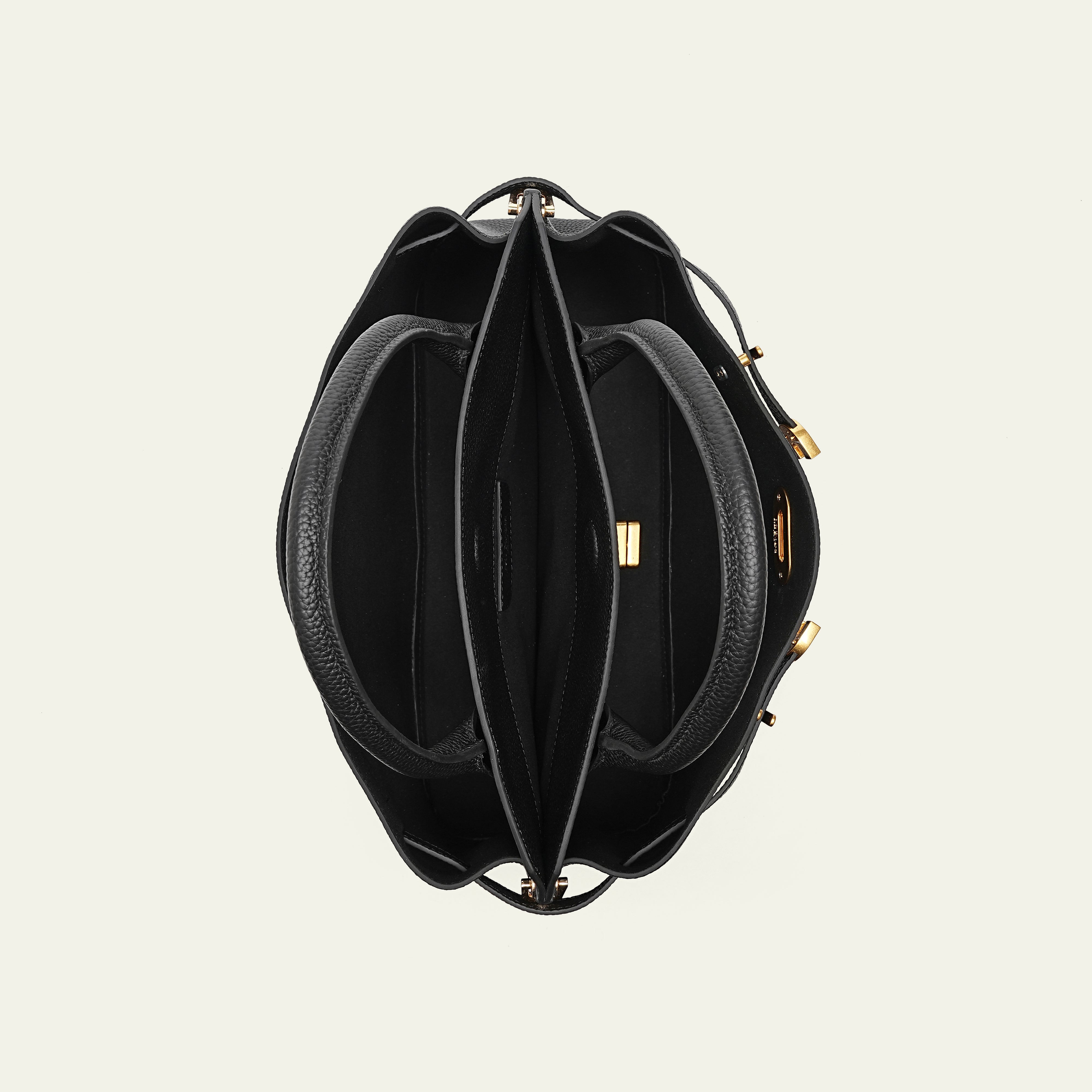 Kensington - Top Handle in Brown Suede
