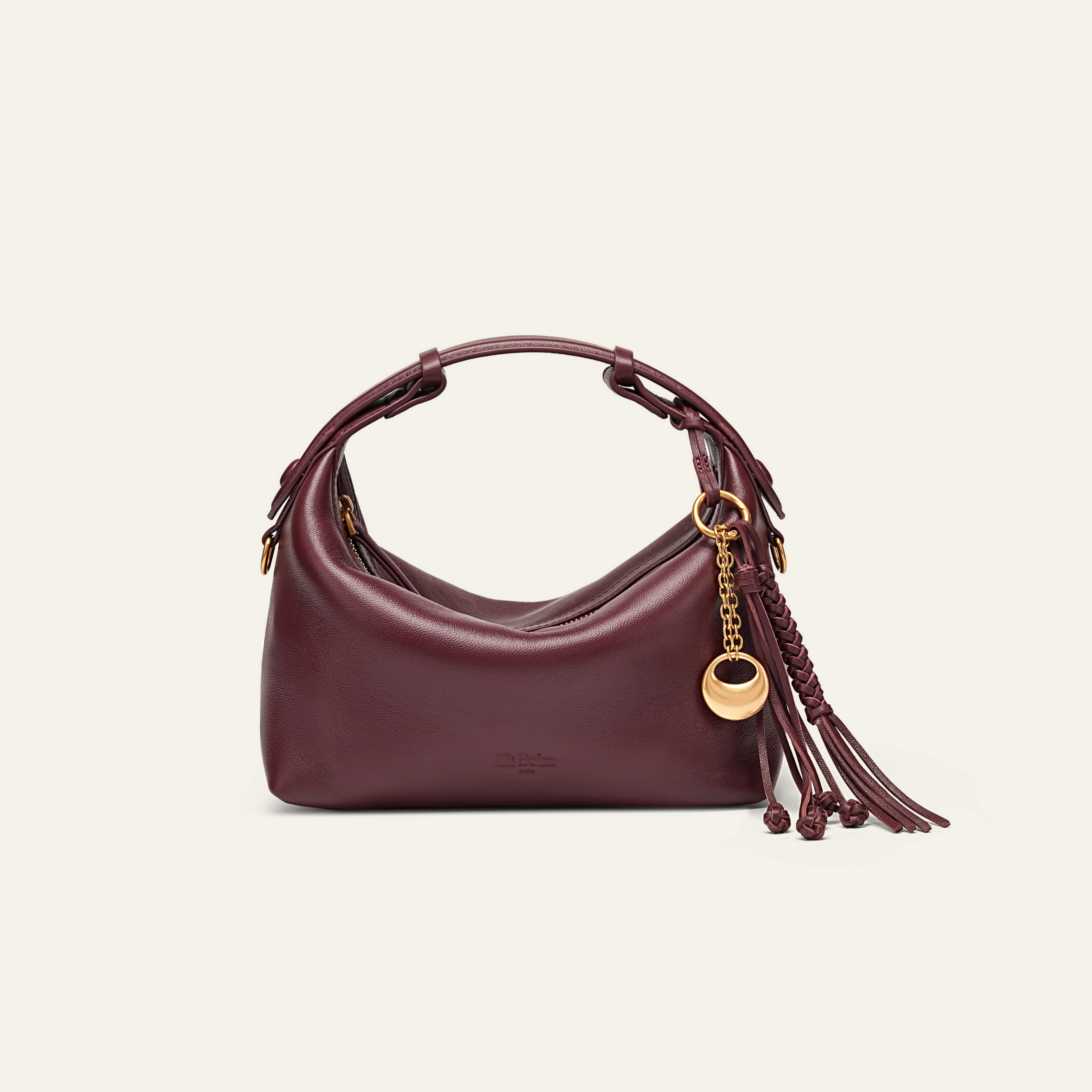 Camilla Half Moon - Burgundy