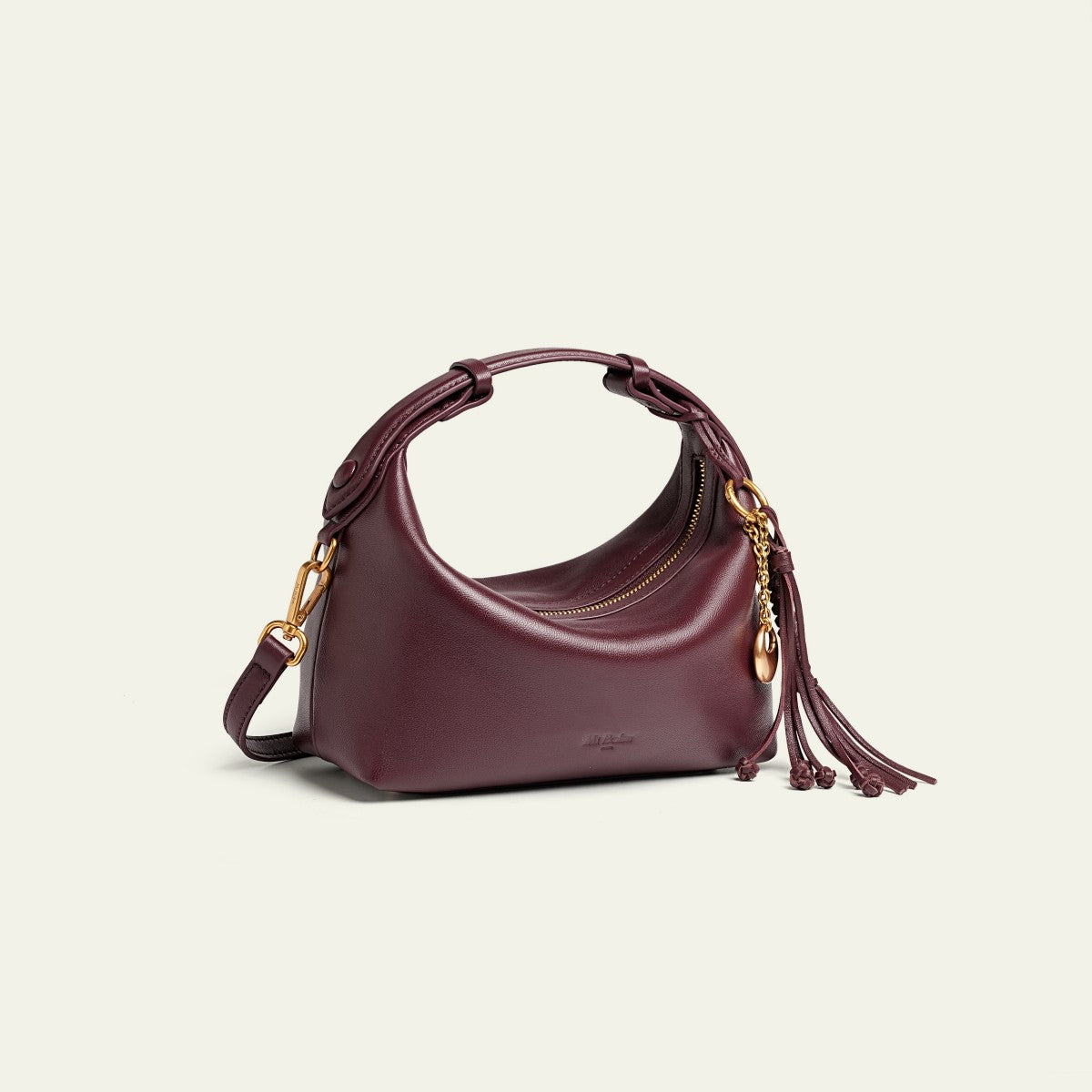 Camilla Half Moon - Burgundy