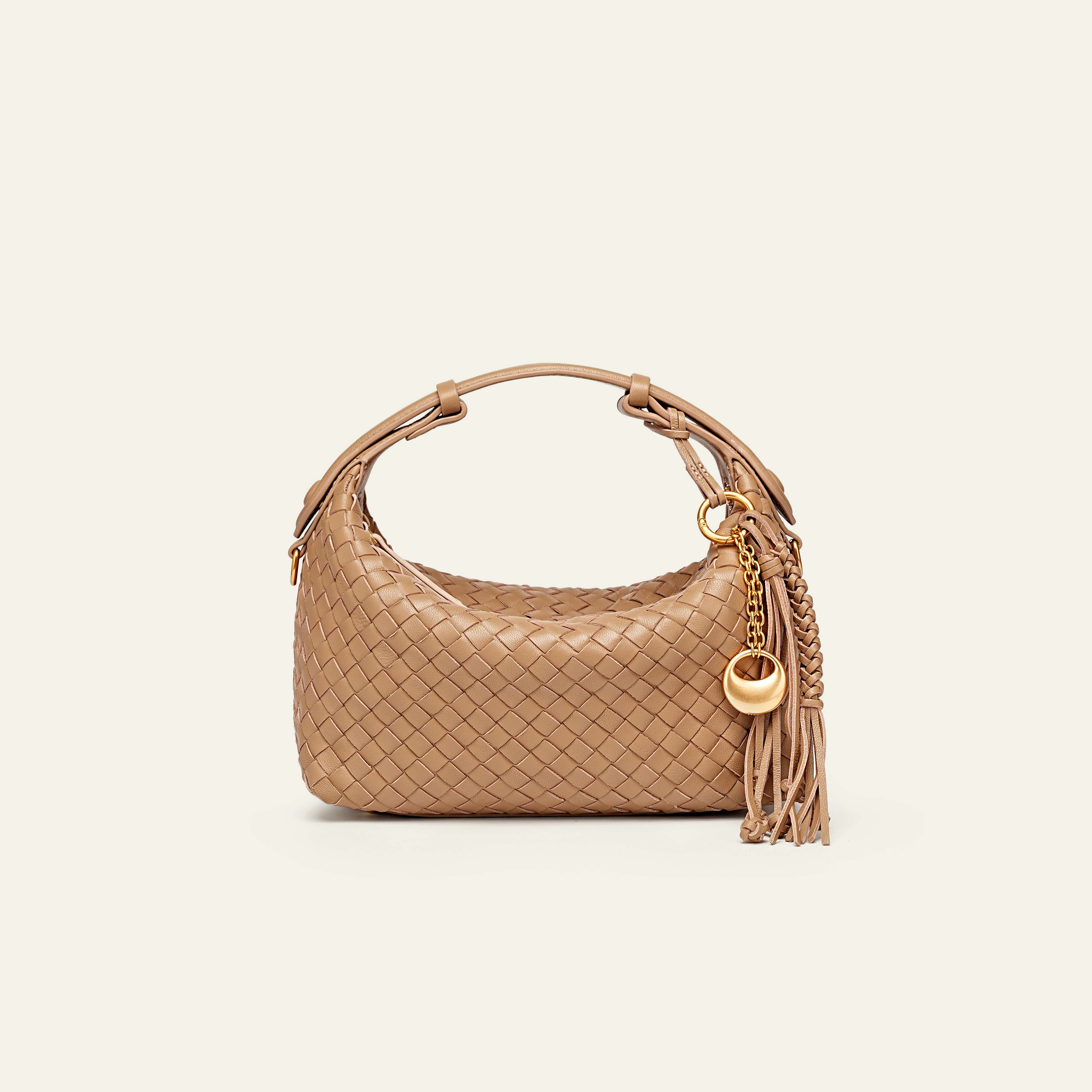 Camilla Half Moon Woven - Mocha