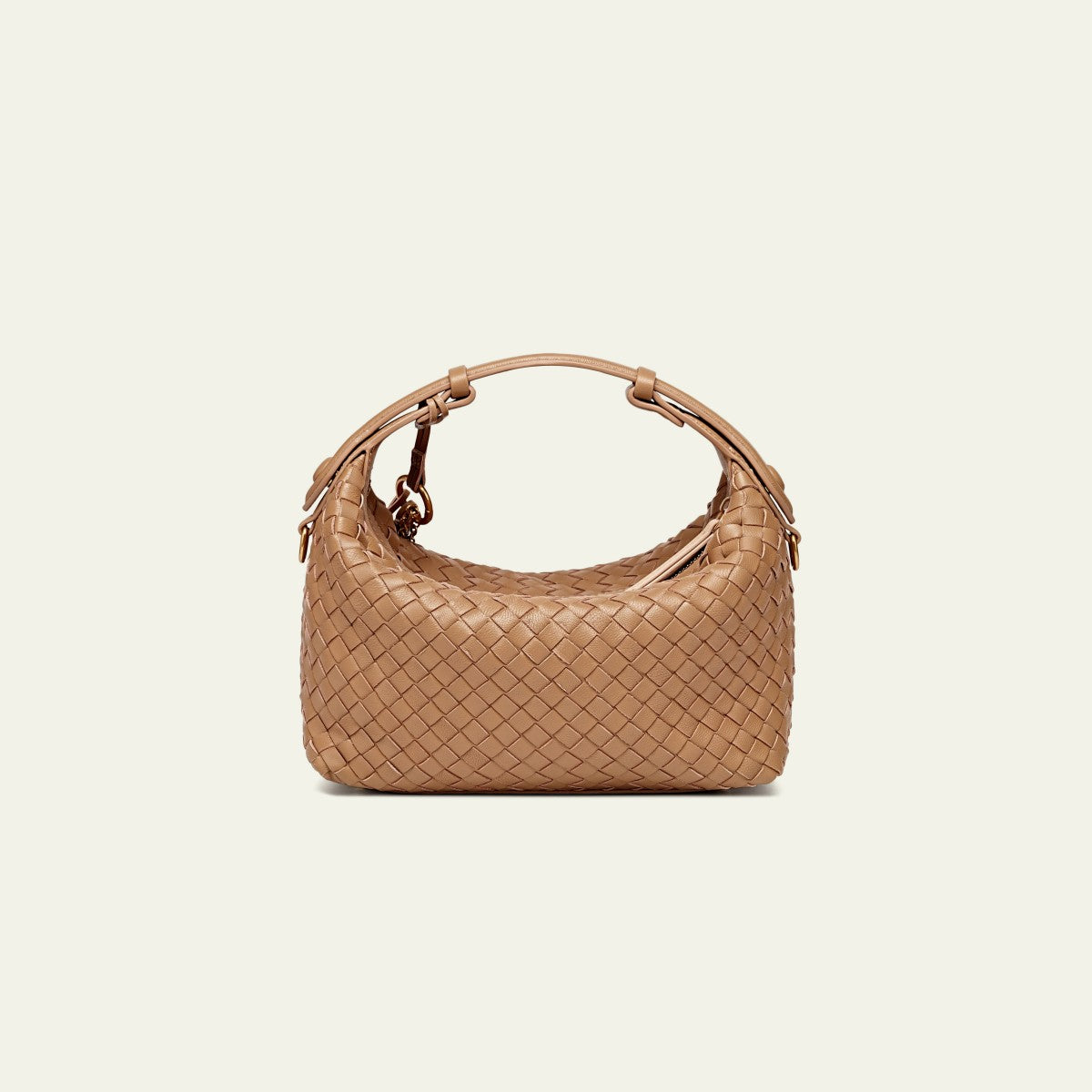 Camilla Half Moon Woven - Milk Tea