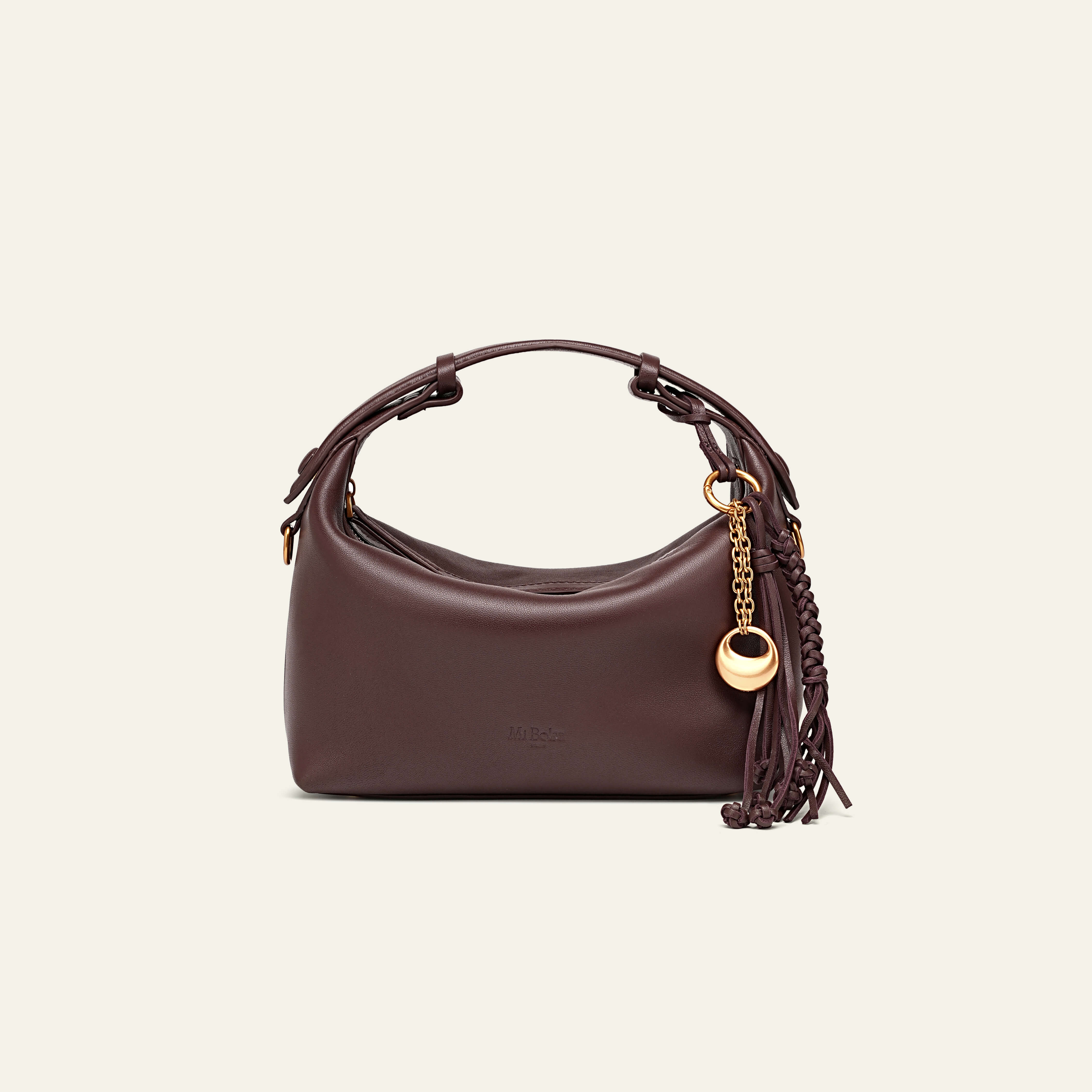 Camilla Half Moon - Burgundy