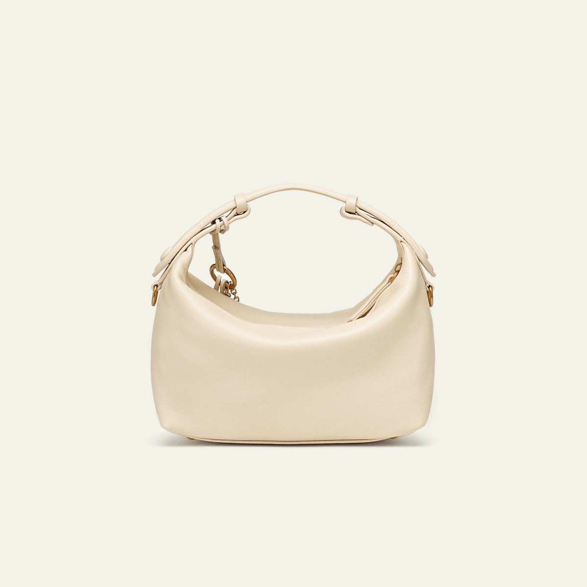 Camilla Half Moon - Creamy White