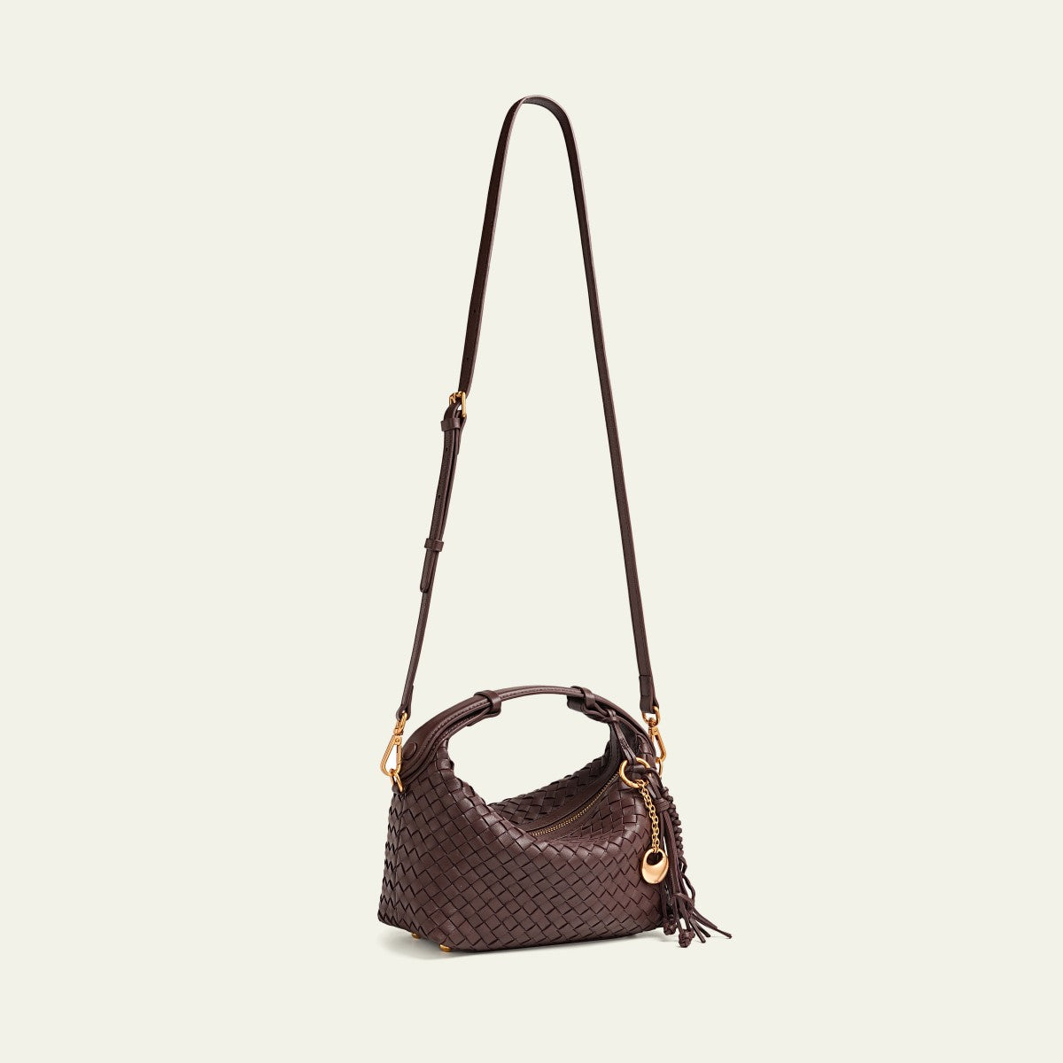 Camilla Half Moon Woven - Mocha