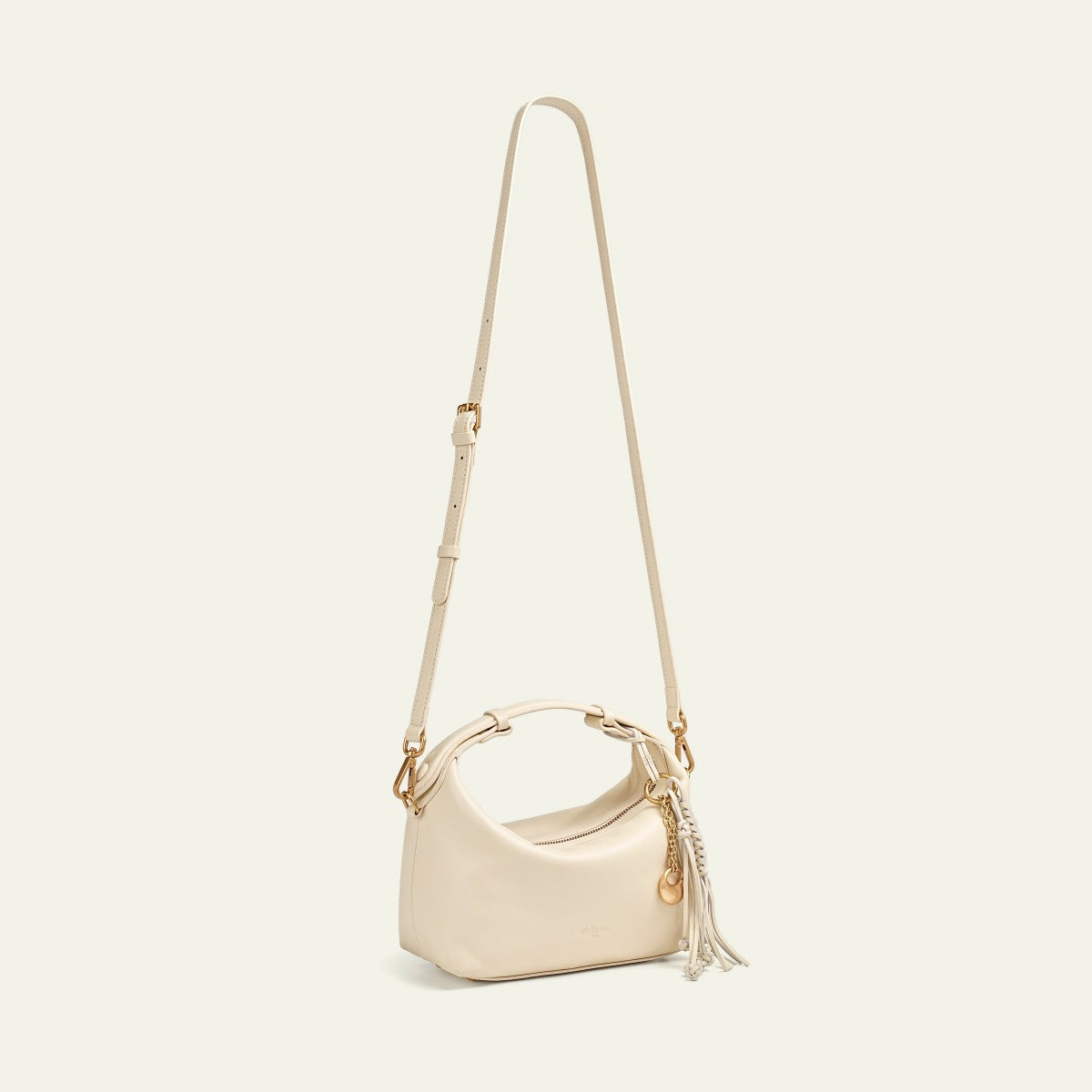 Camilla Half Moon - Creamy White