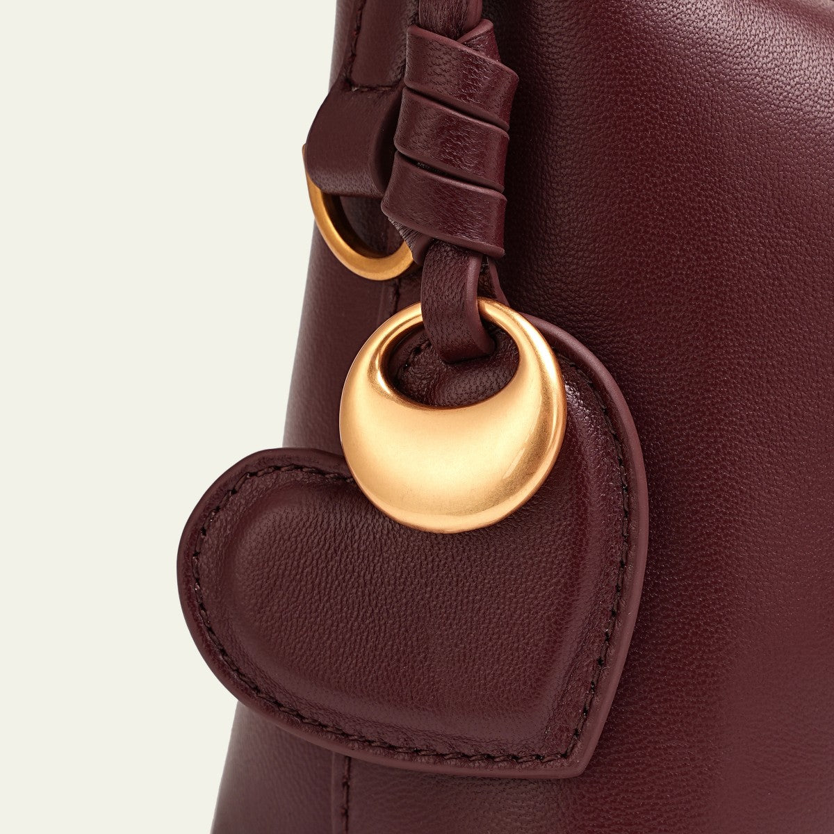 Camilla Top Handle - Burgundy