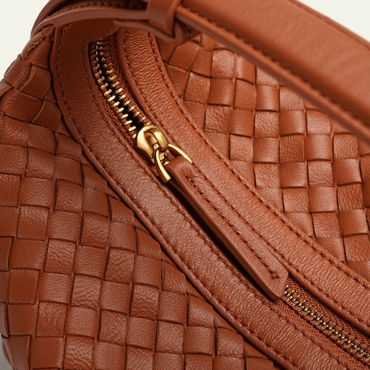 Camilla Half Moon Woven - Brown