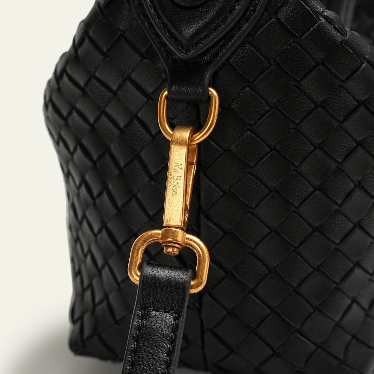 Camilla Half Moon Woven - Black