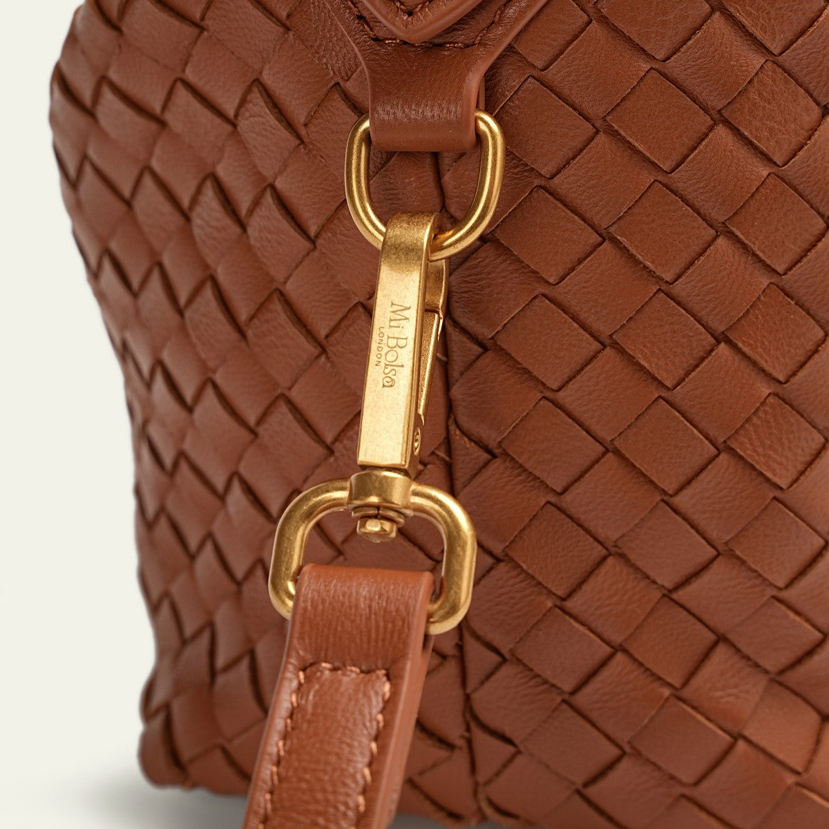 Camilla Half Moon Woven - Brown