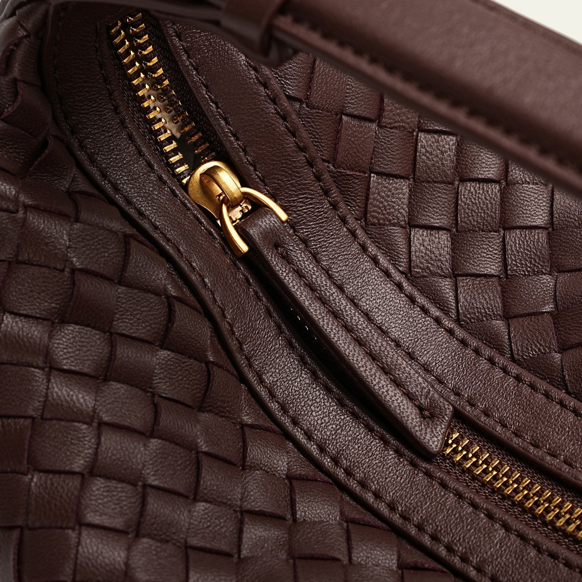 Camilla Half Moon Woven - Mocha