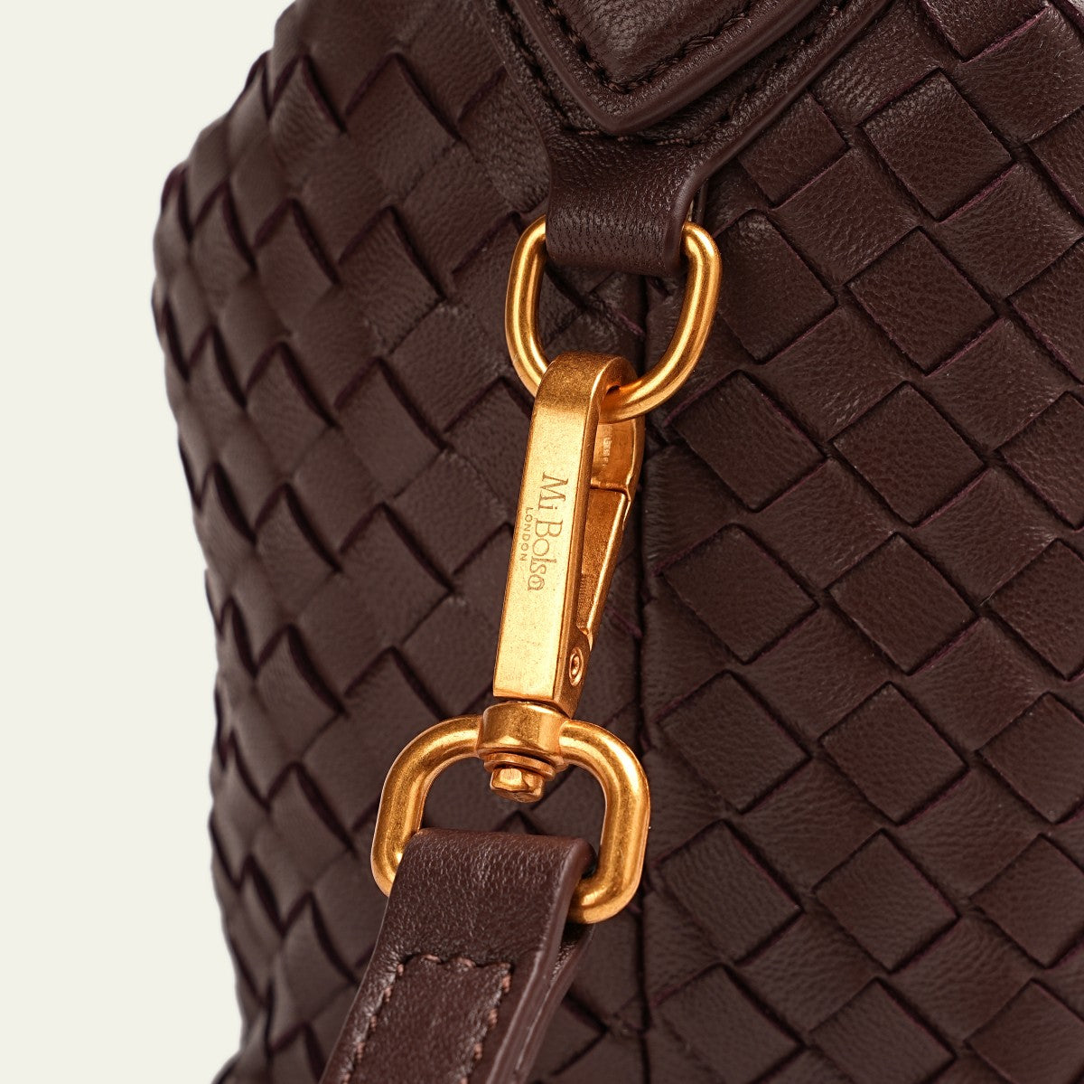 Camilla Half Moon Woven - Mocha