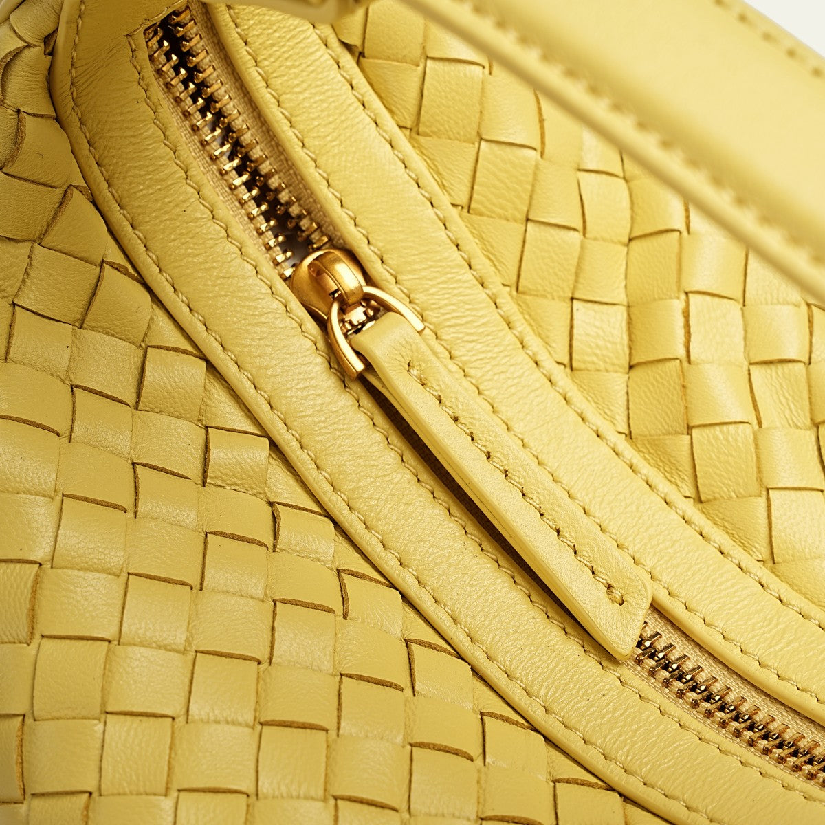 Camilla Half Moon Woven - Yellow