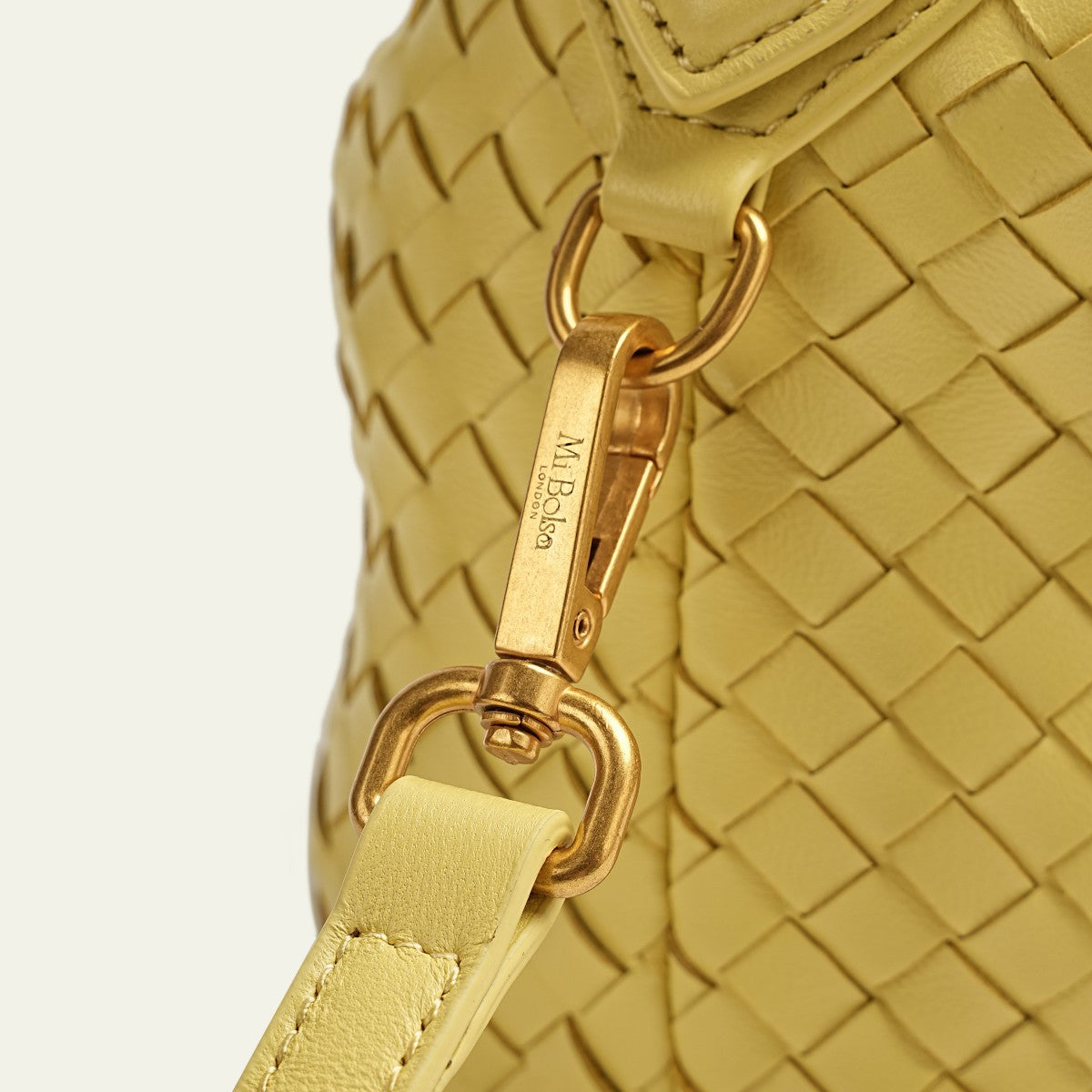 Camilla Half Moon Woven - Yellow