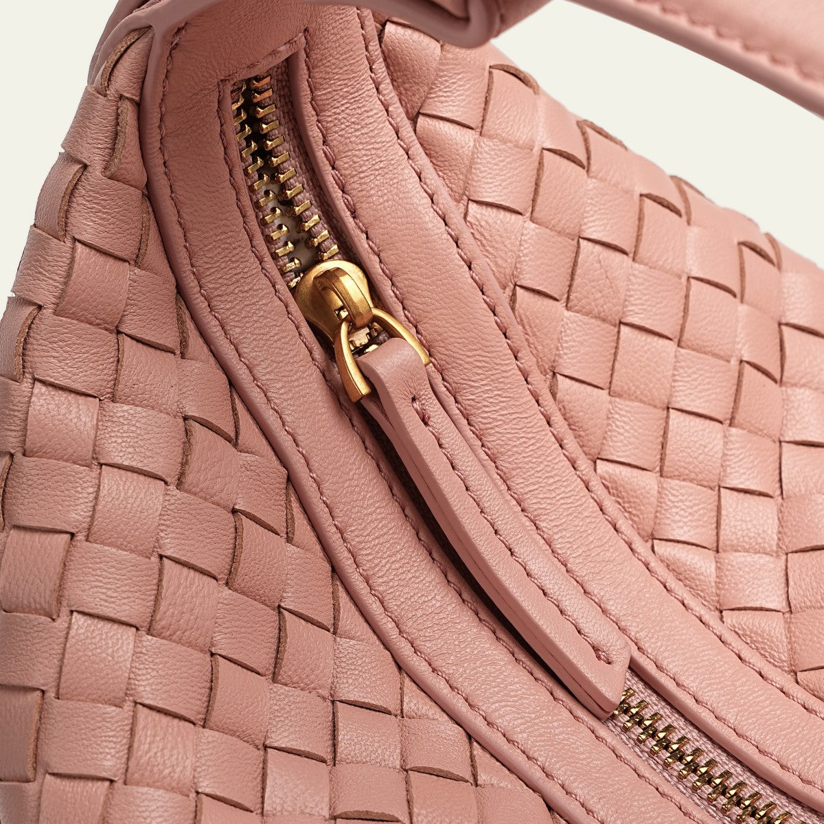 Camilla Half Moon Woven - Sakura Pink