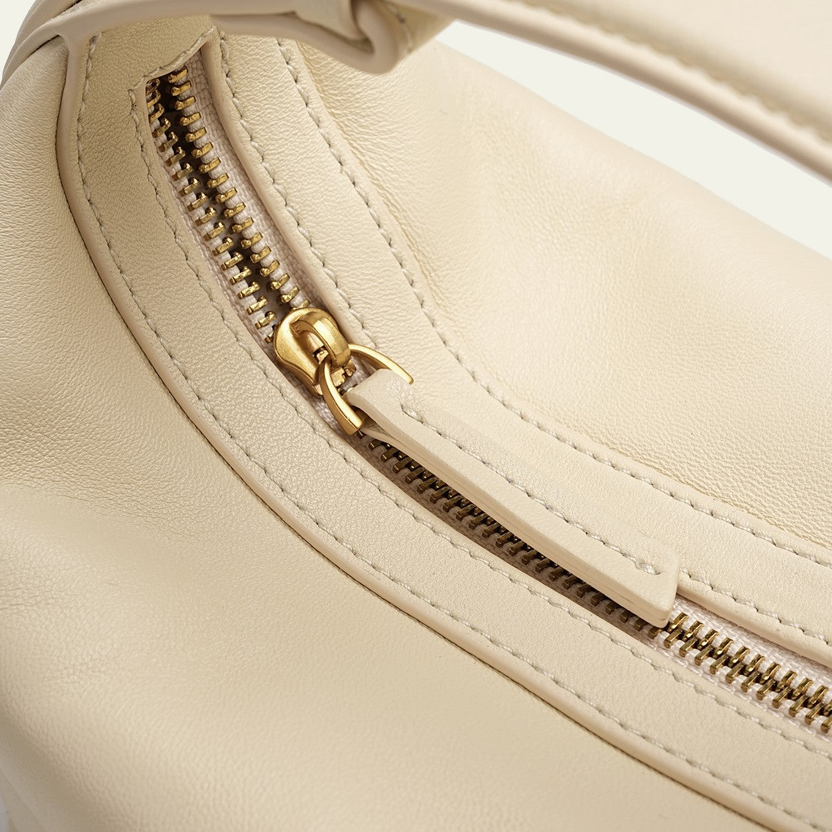 Camilla Half Moon - Creamy White