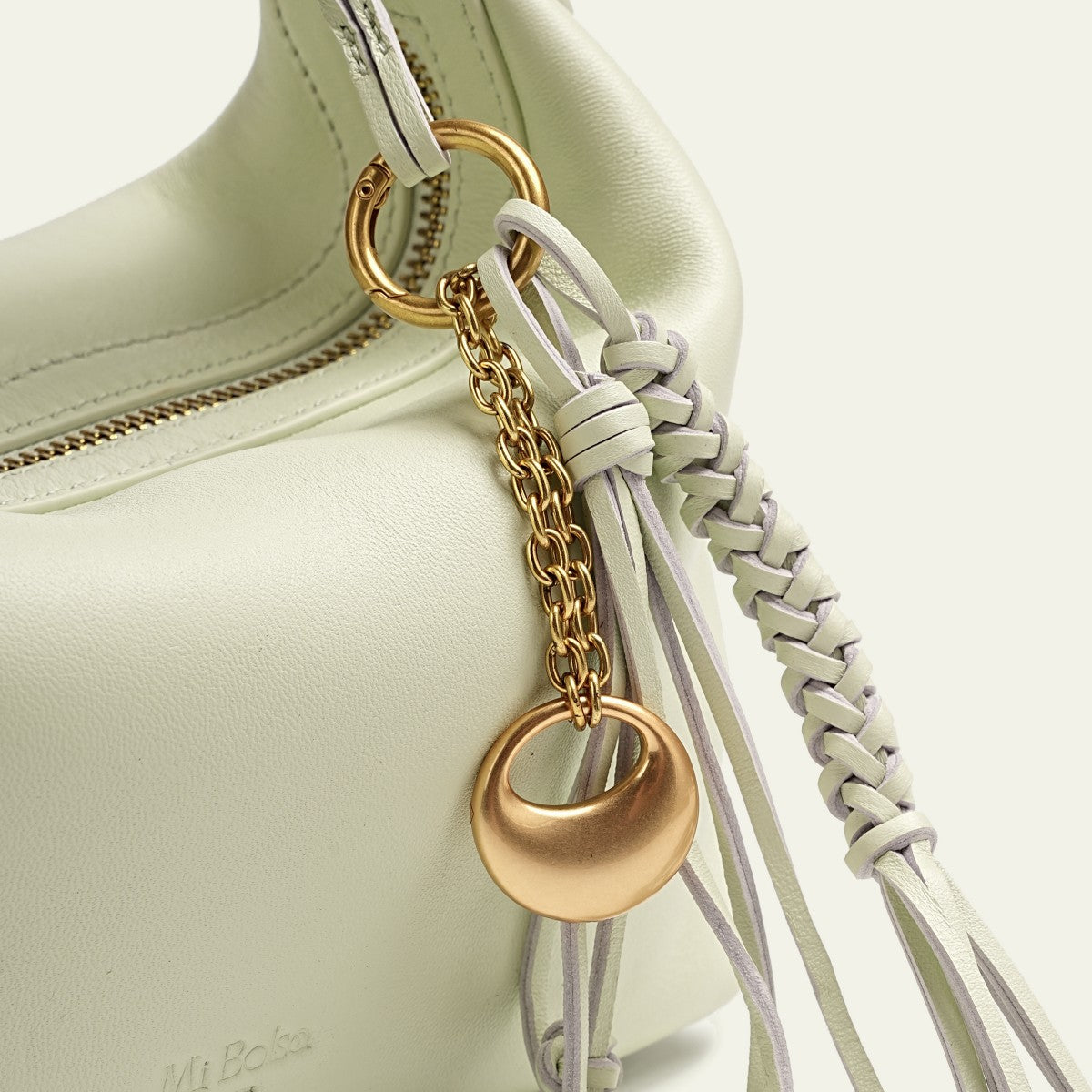 Camilla Half Moon - Bubble Green