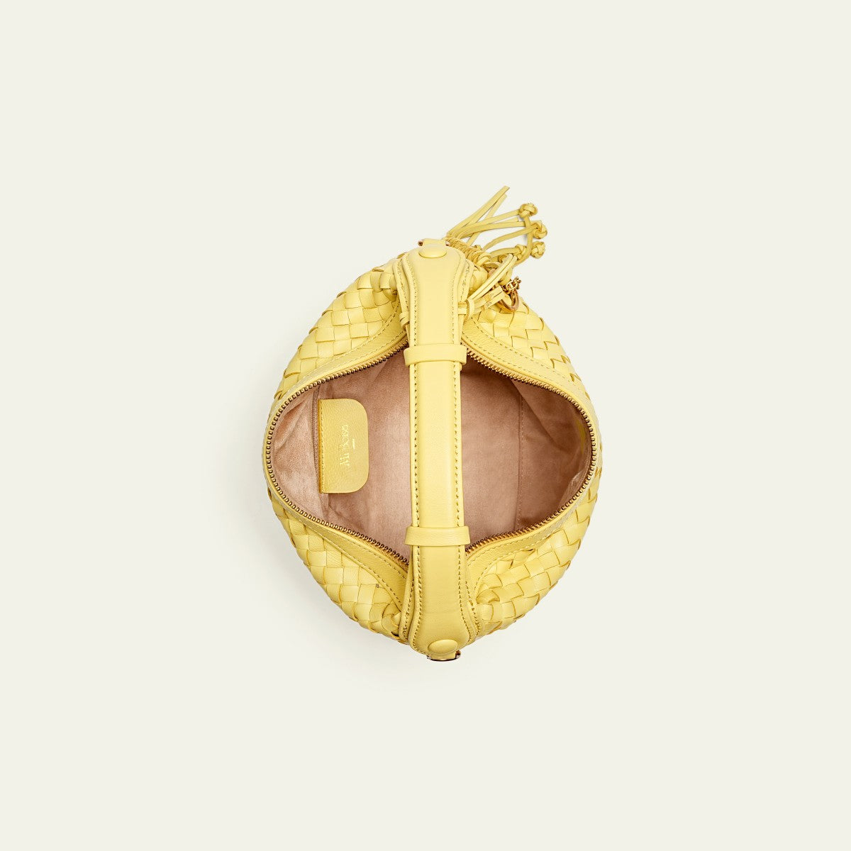 Camilla Half Moon Woven - Yellow