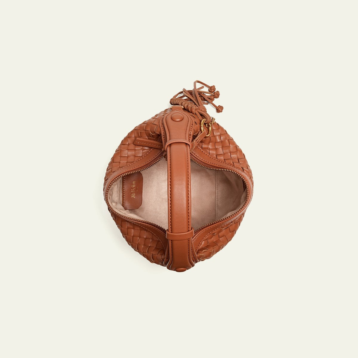 Camilla Half Moon Woven - Brown