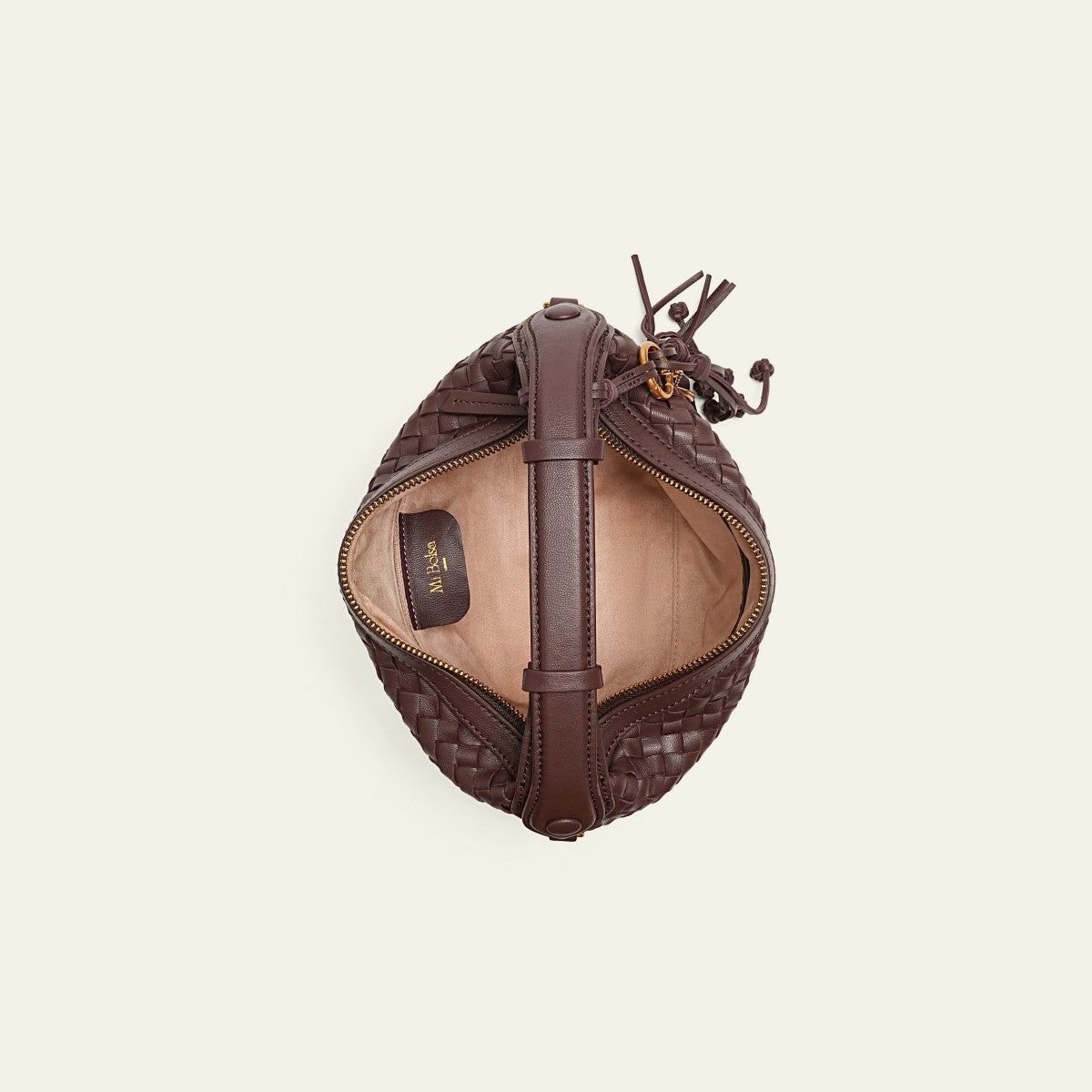 Camilla Half Moon Woven - Mocha