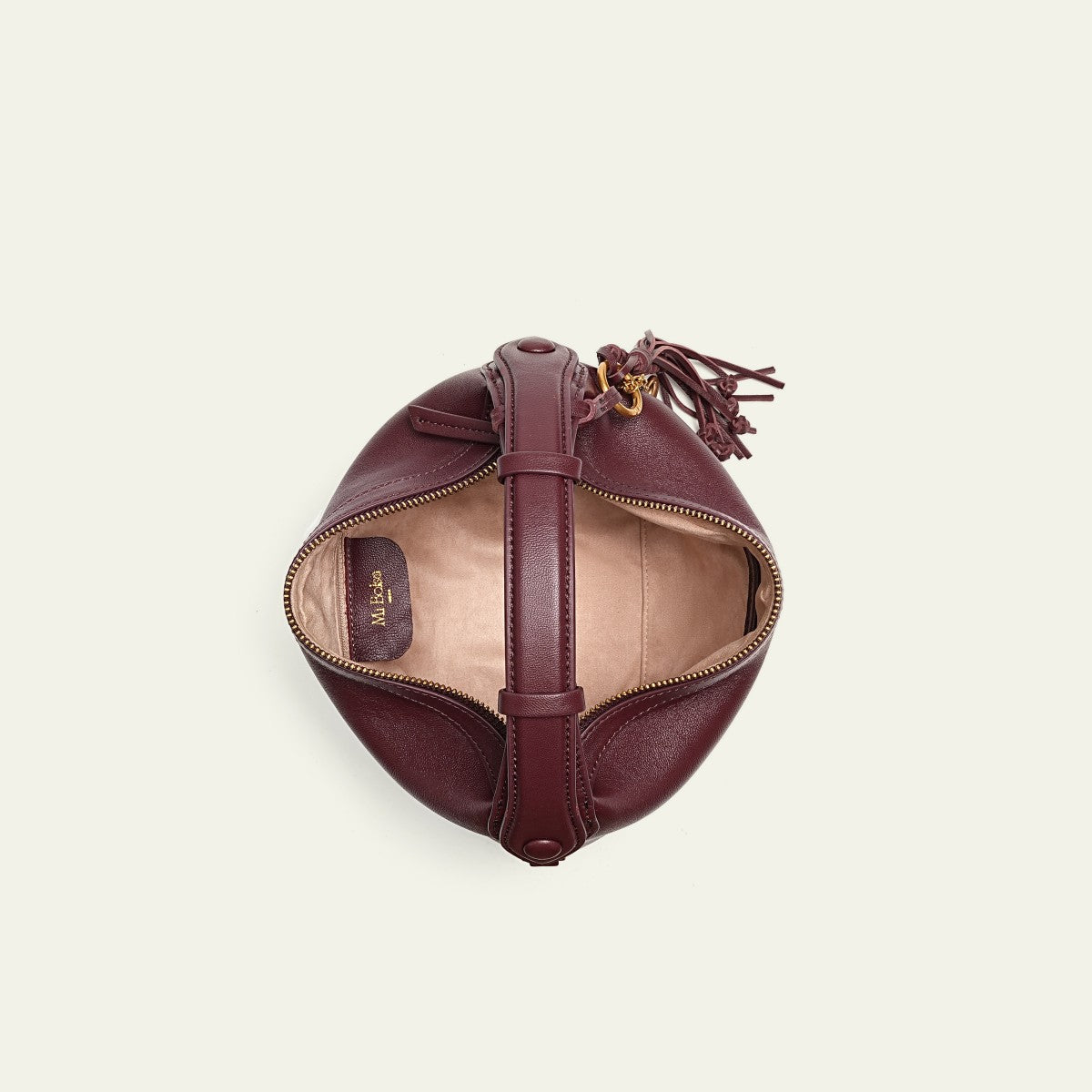 Camilla Half Moon - Burgundy