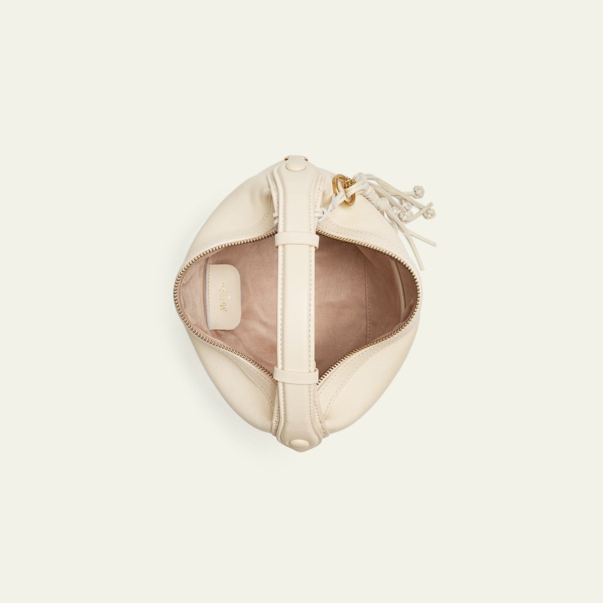 Camilla Half Moon - Creamy White
